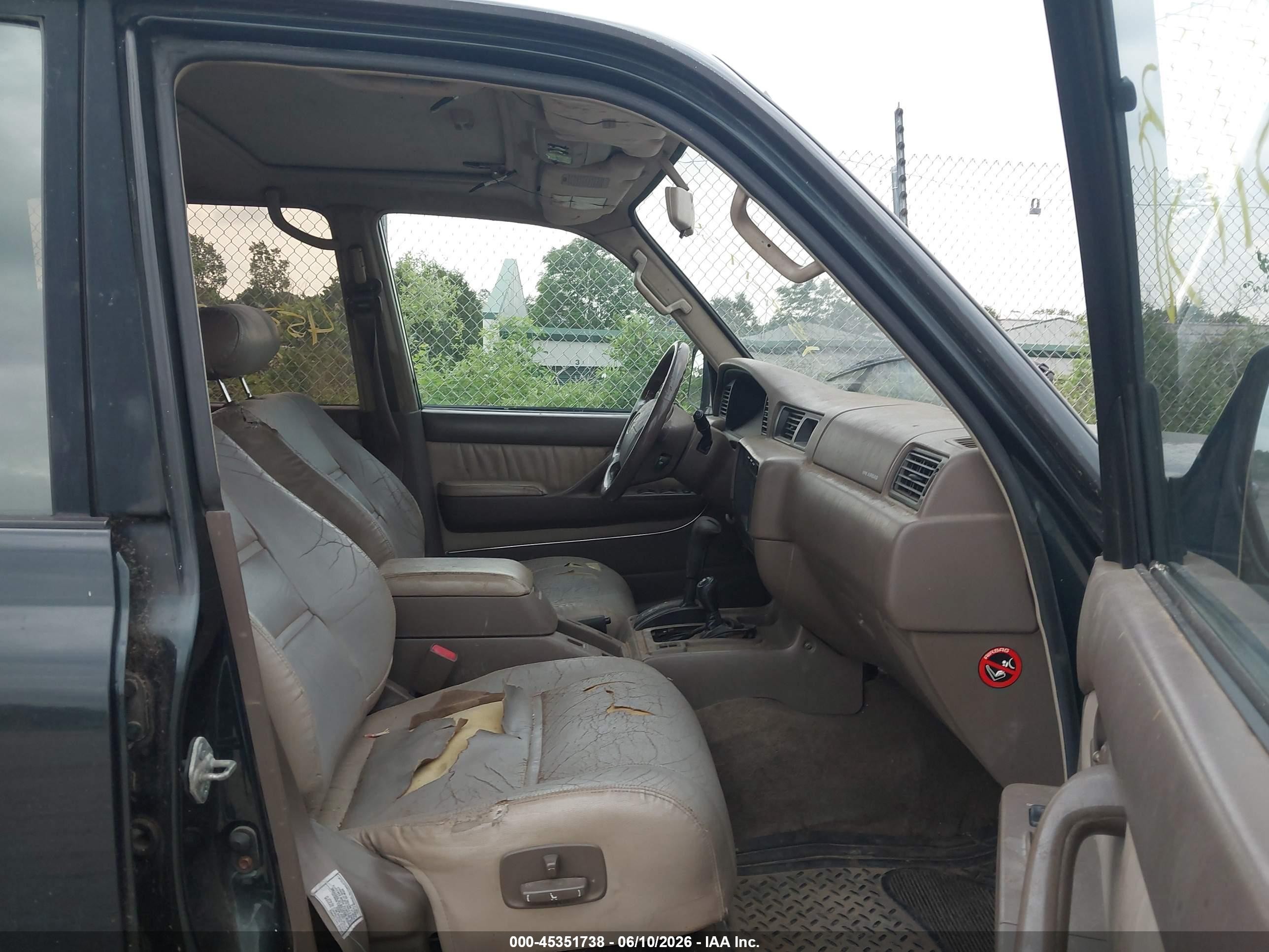 1996 Toyota Land Cruiser Hj85 Black vin: JT3HJ85J0T0143880