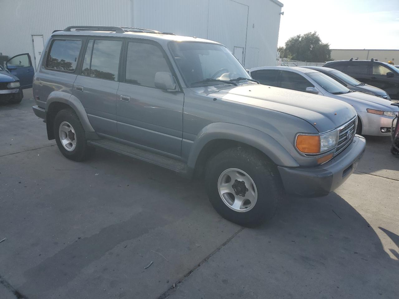 1996 Toyota Land Cruiser Hj85 Gray vin: JT3HJ85J1T0145685