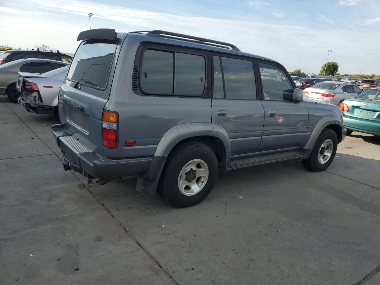 1996 Toyota Land Cruiser Hj85 Gray vin: JT3HJ85J1T0145685