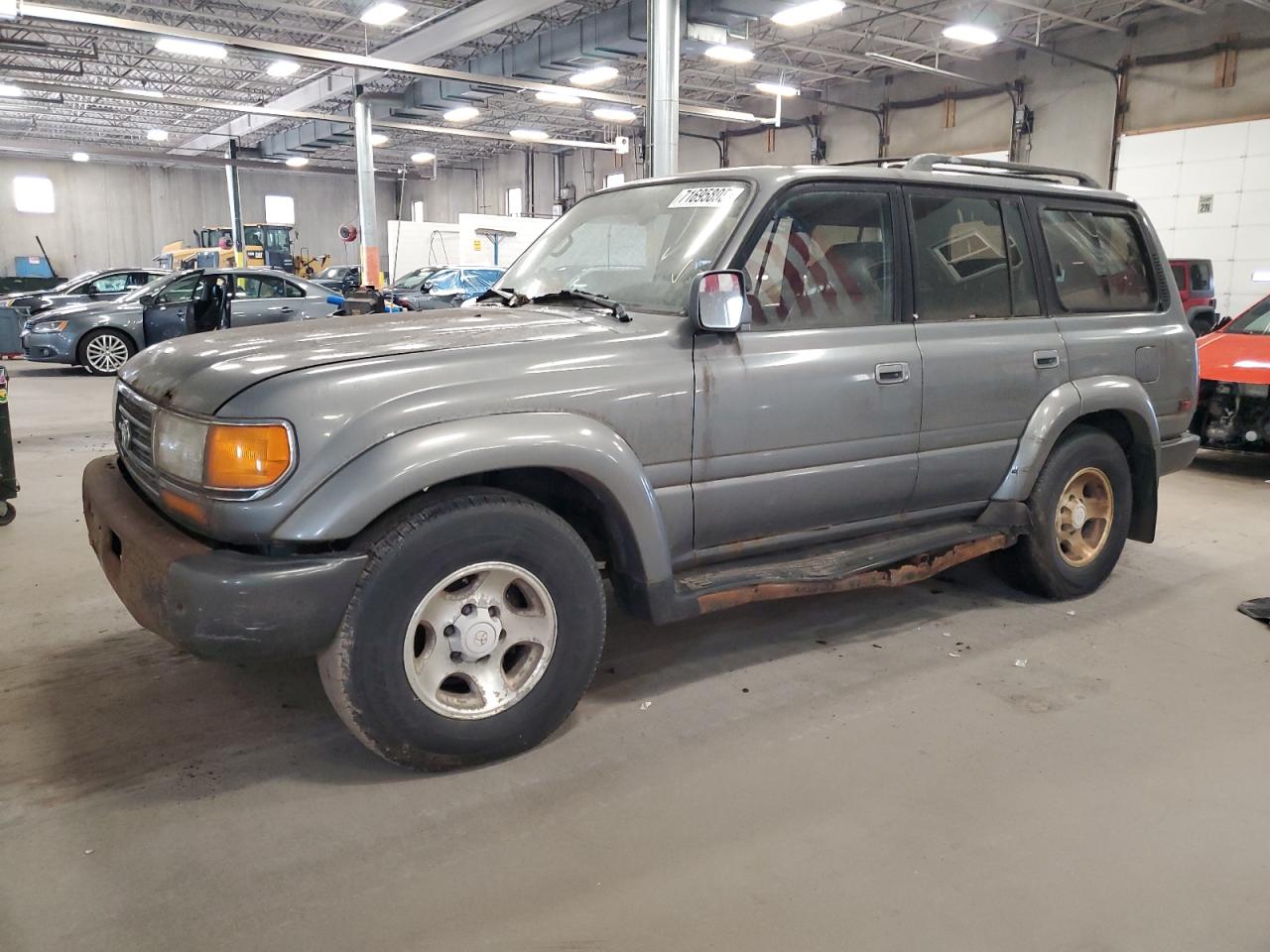 1996 Toyota Land Cruiser Hj85 Gray vin: JT3HJ85J2T0114820