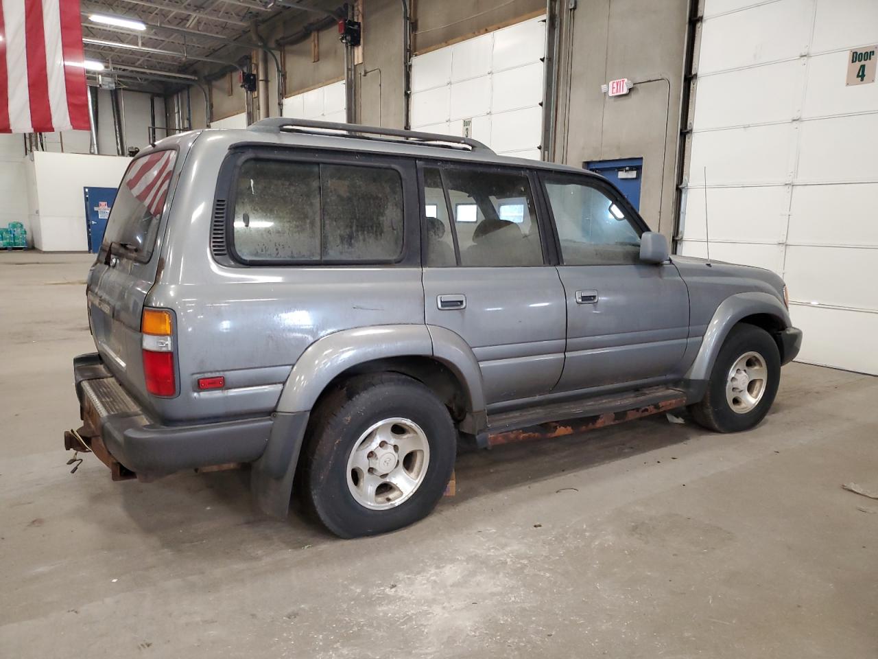 1996 Toyota Land Cruiser Hj85 Gray vin: JT3HJ85J2T0114820