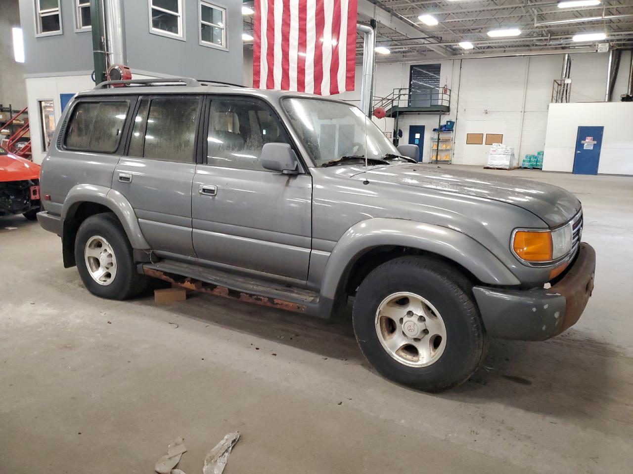 1996 Toyota Land Cruiser Hj85 Gray vin: JT3HJ85J2T0114820