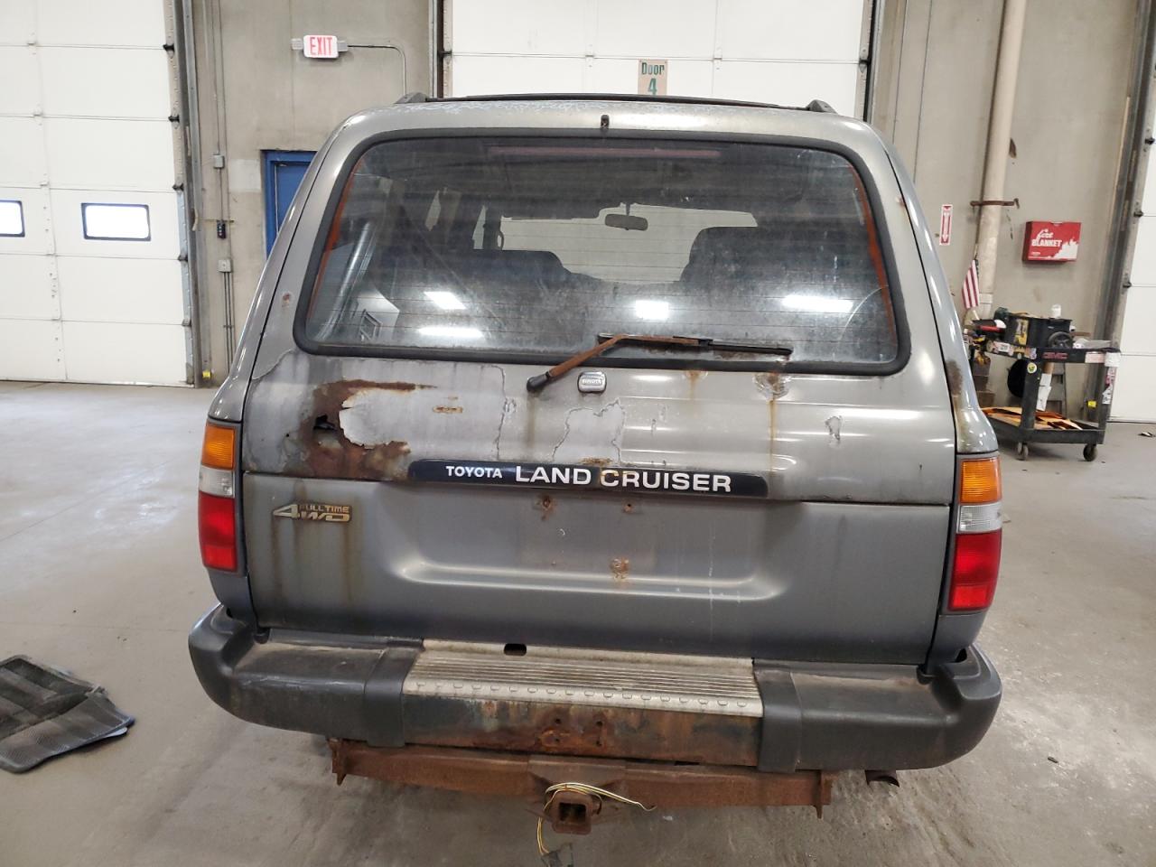1996 Toyota Land Cruiser Hj85 Gray vin: JT3HJ85J2T0114820