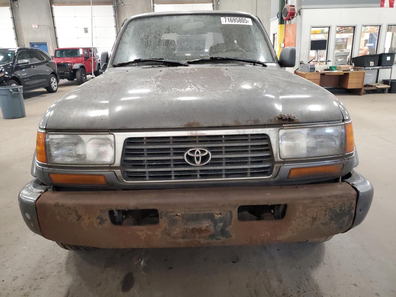 1996 Toyota Land Cruiser Hj85 Gray vin: JT3HJ85J2T0114820