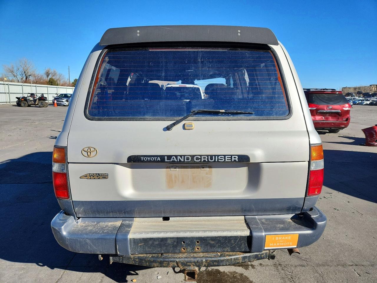 1996 Toyota Land Cruiser Hj85 Silver vin: JT3HJ85J2T0123520