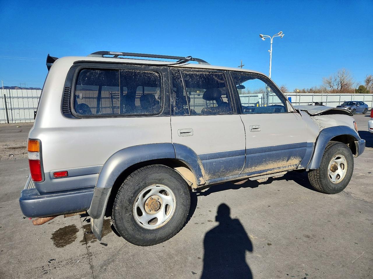 1996 Toyota Land Cruiser Hj85 Silver vin: JT3HJ85J2T0123520