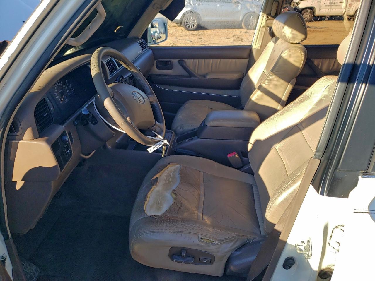 1996 Toyota Land Cruiser Hj85 White vin: JT3HJ85J3T0141590