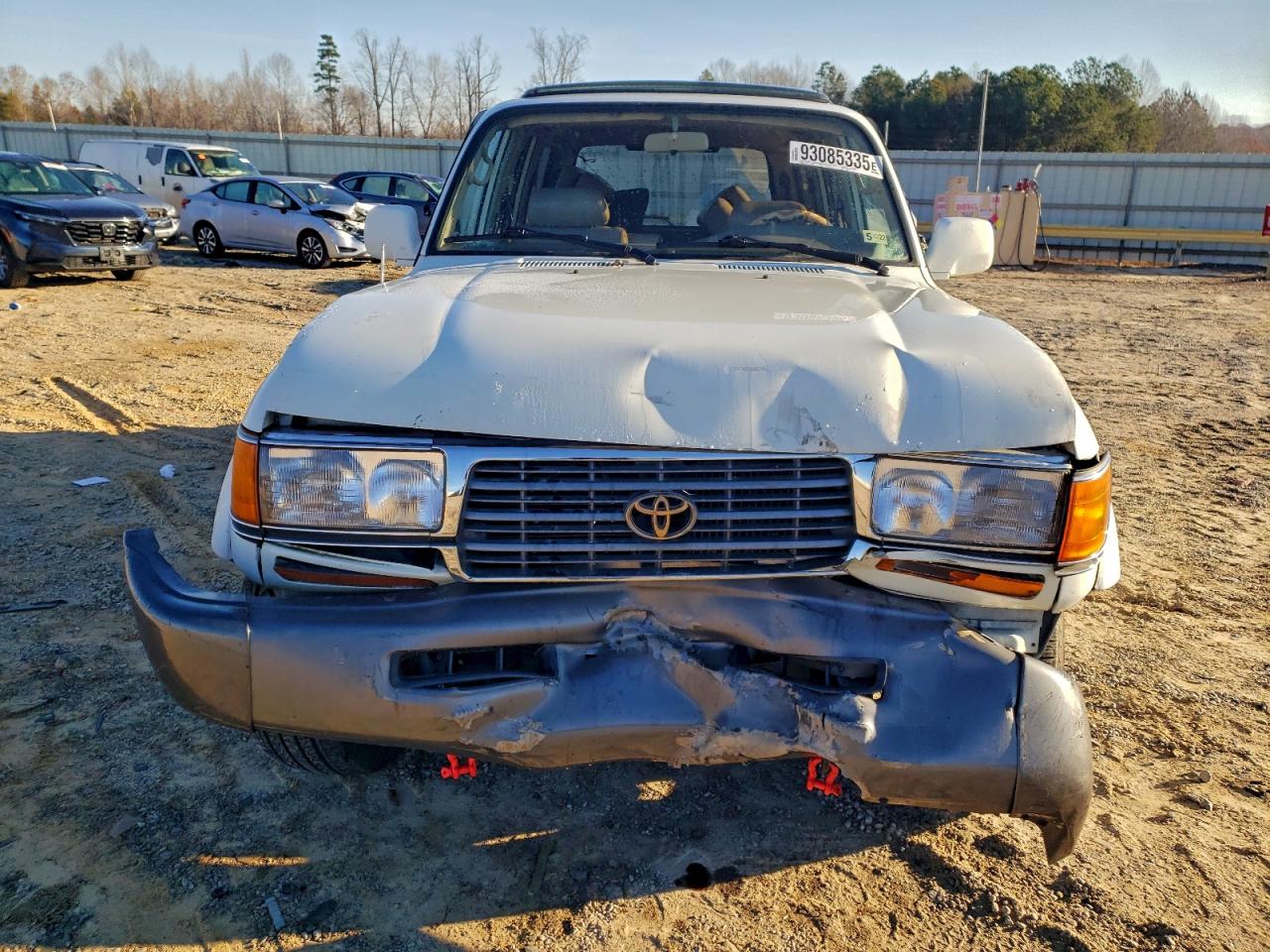 1996 Toyota Land Cruiser Hj85 White vin: JT3HJ85J3T0141590