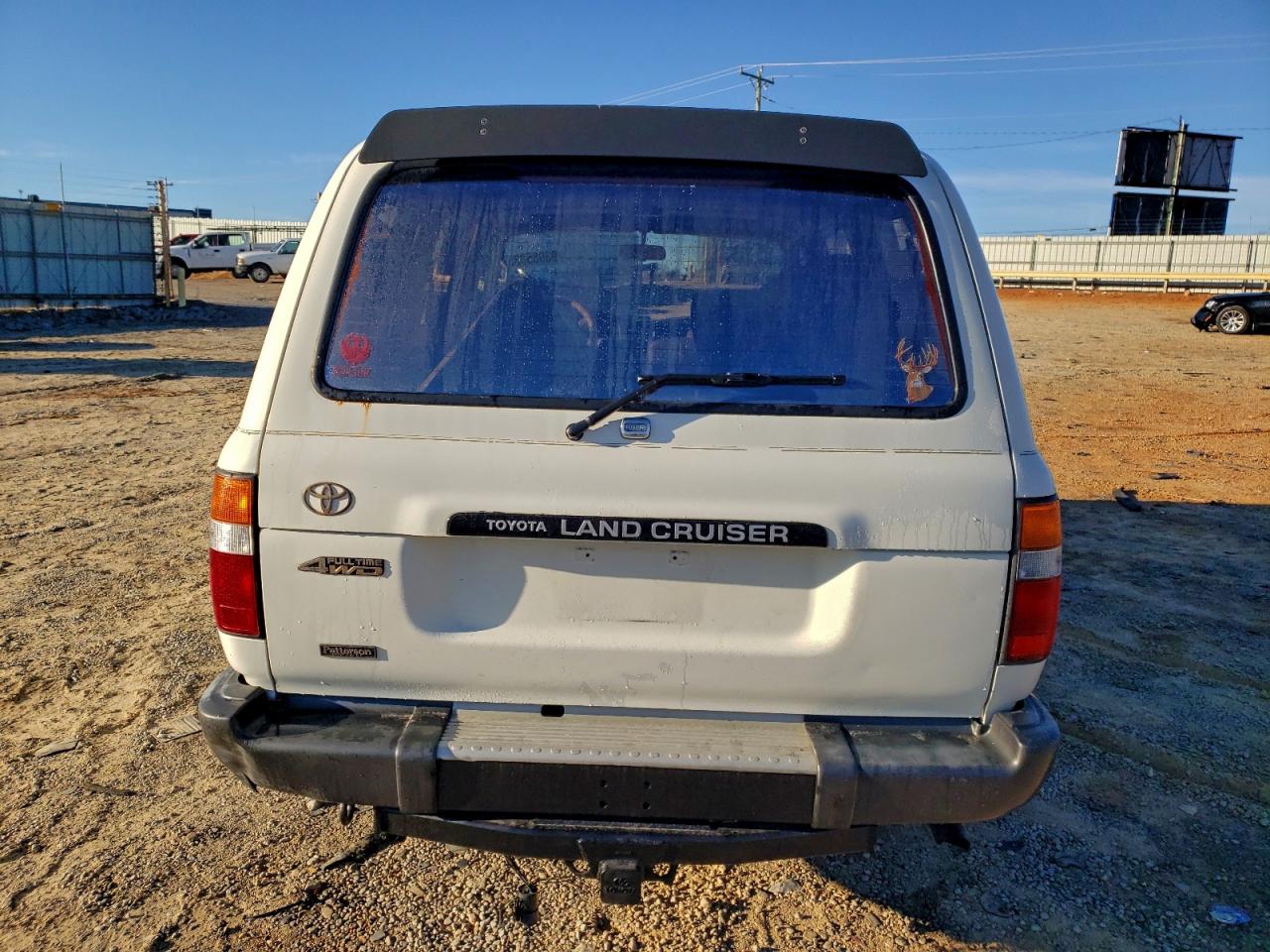 1996 Toyota Land Cruiser Hj85 White vin: JT3HJ85J3T0141590
