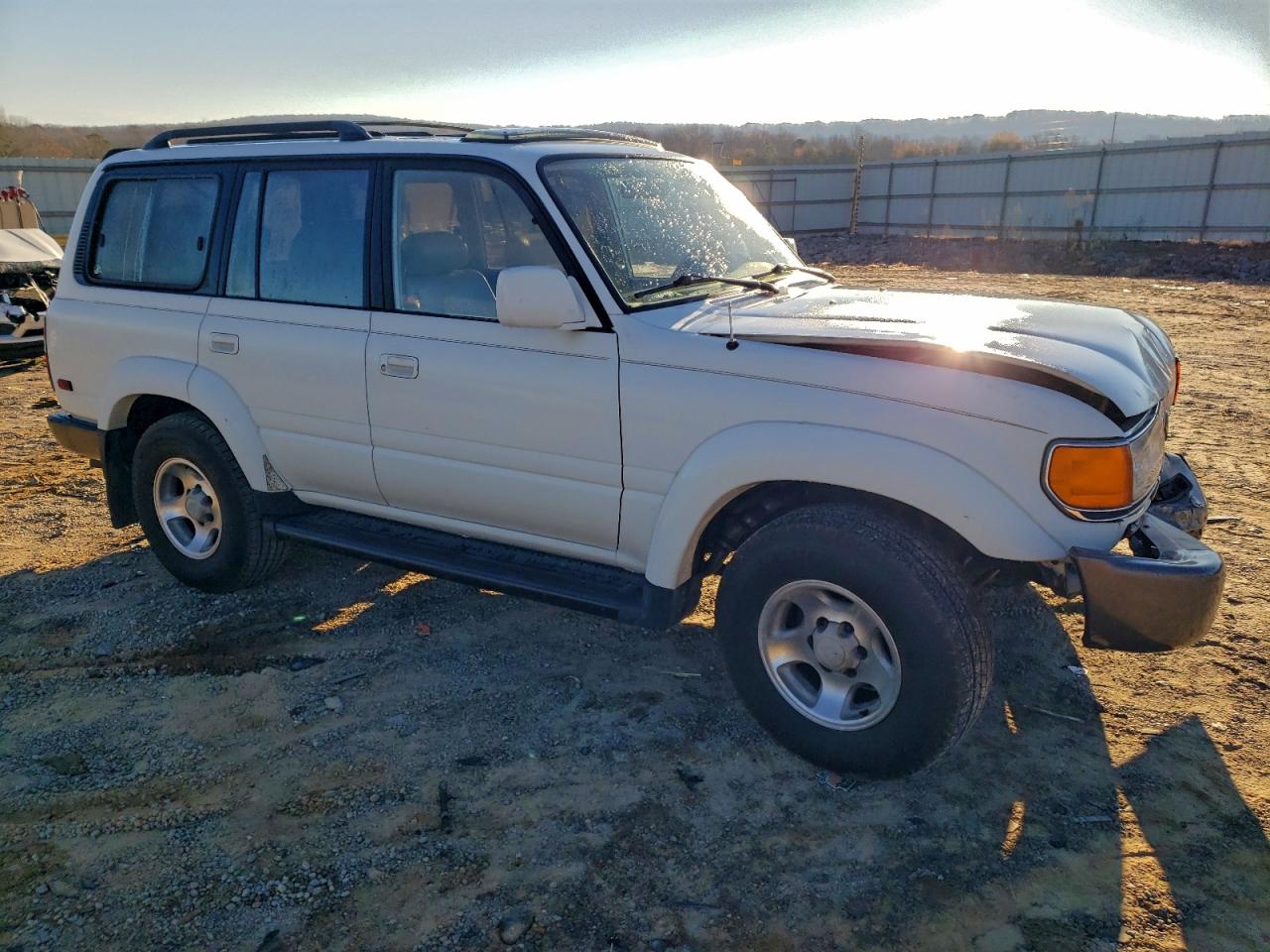 1996 Toyota Land Cruiser Hj85 White vin: JT3HJ85J3T0141590