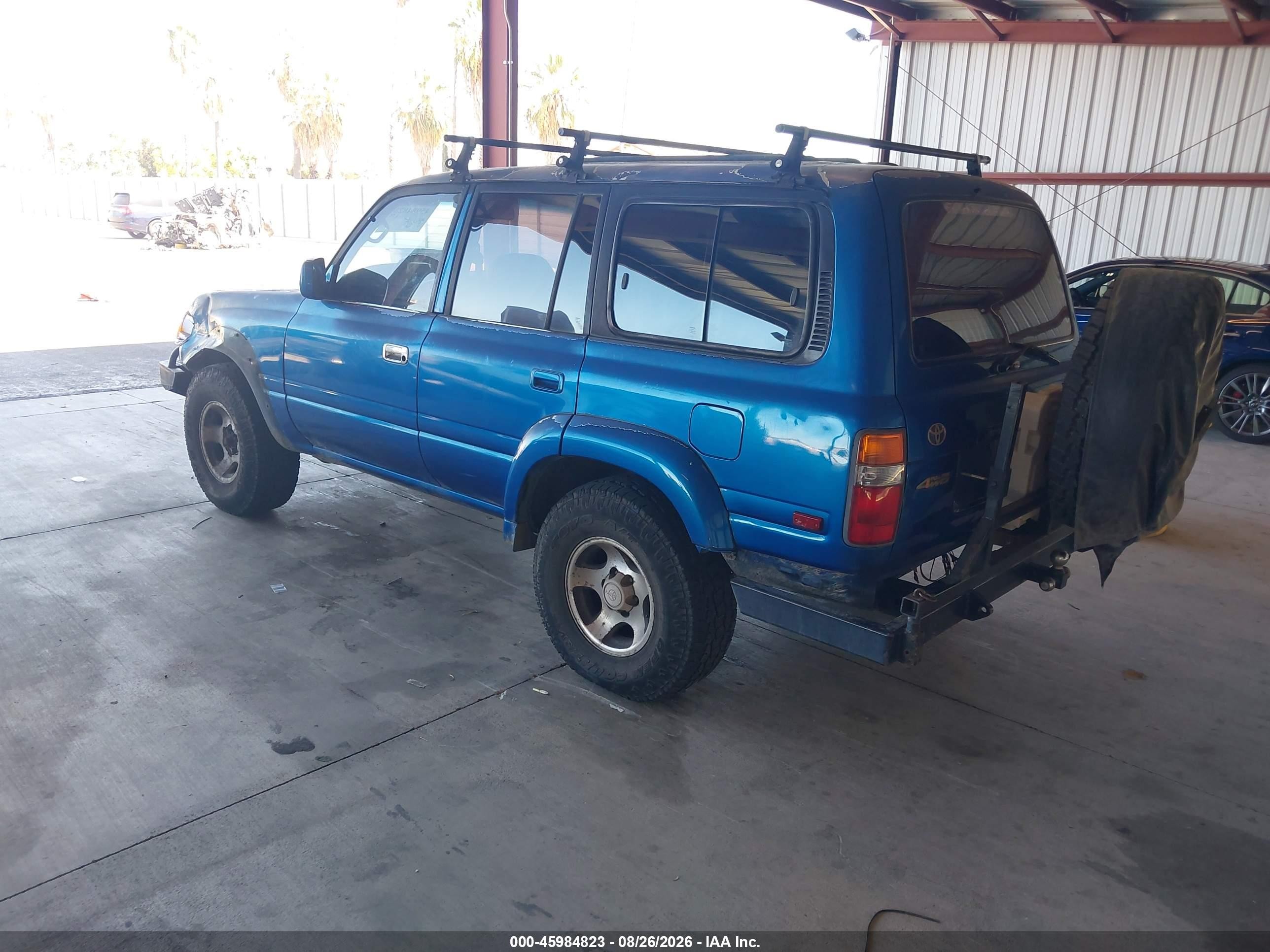 1996 Toyota Land Cruiser Hj85 Blue vin: JT3HJ85J4T0113832