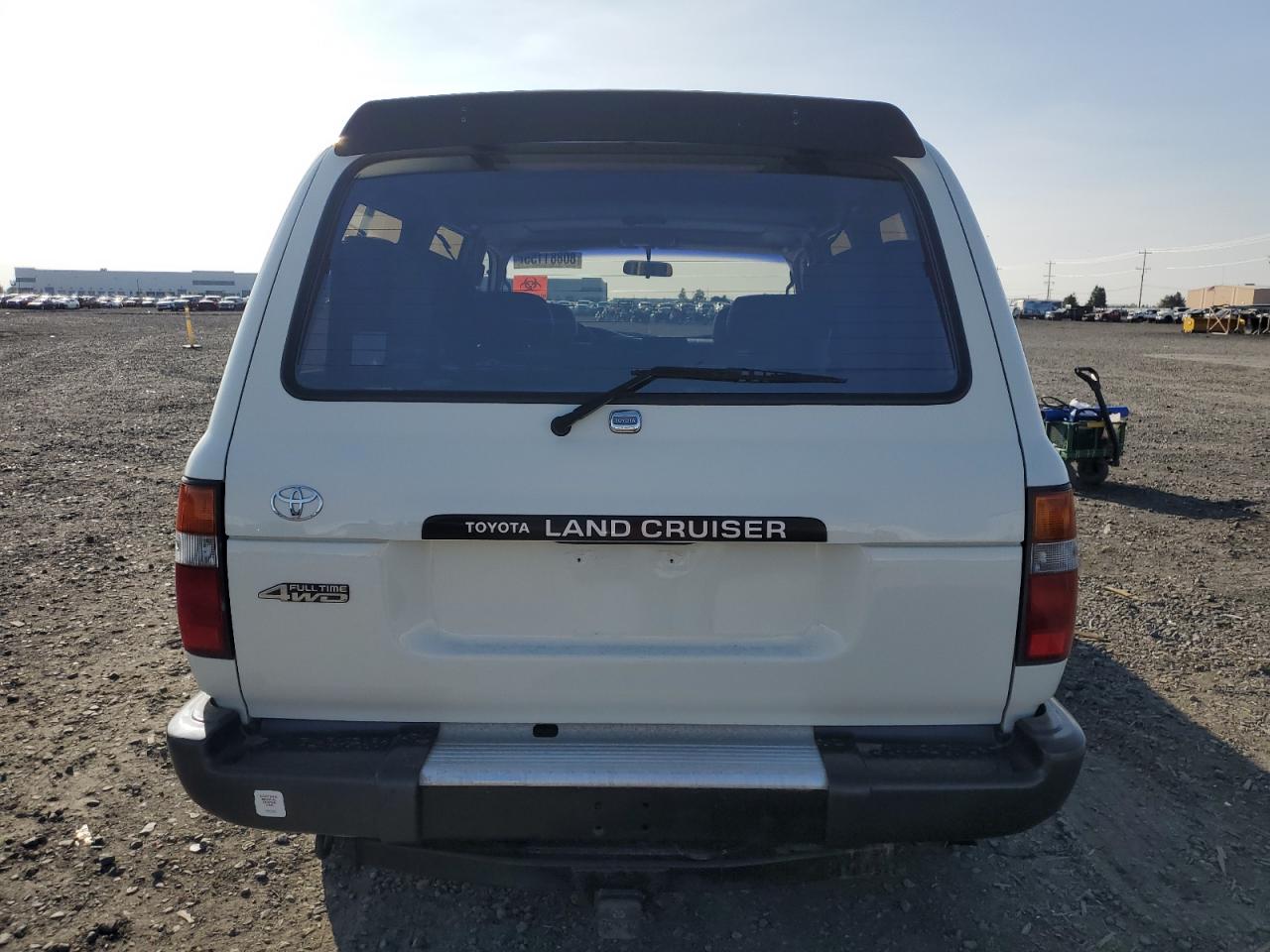 1996 Toyota Land Cruiser Hj85 White vin: JT3HJ85J4T0131814