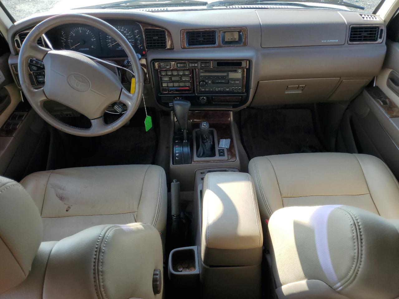 1996 Toyota Land Cruiser Hj85 White vin: JT3HJ85J4T0131814