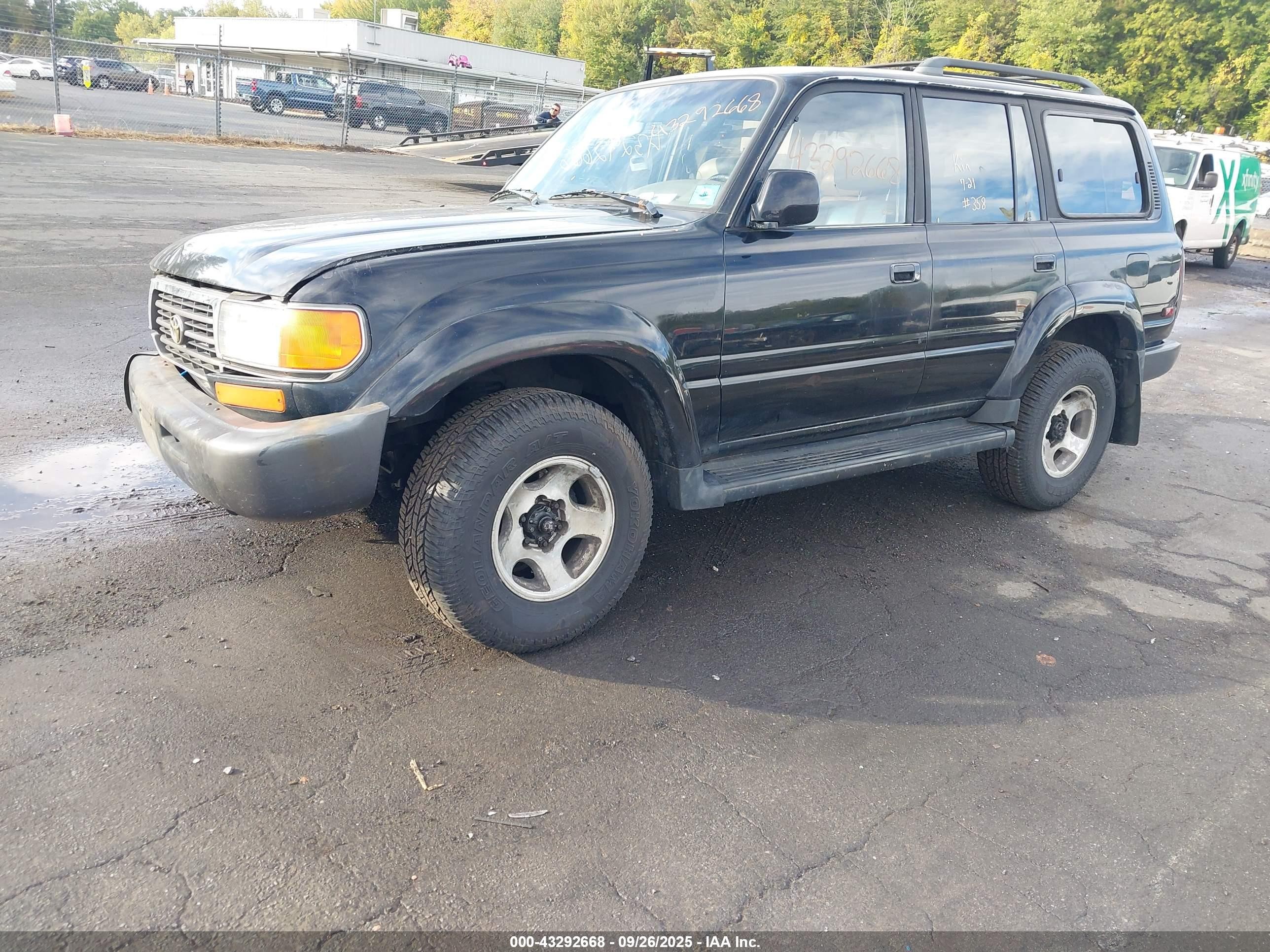 1997 Toyota Land Cruiser   Black vin: JT3HJ85J4V0159275