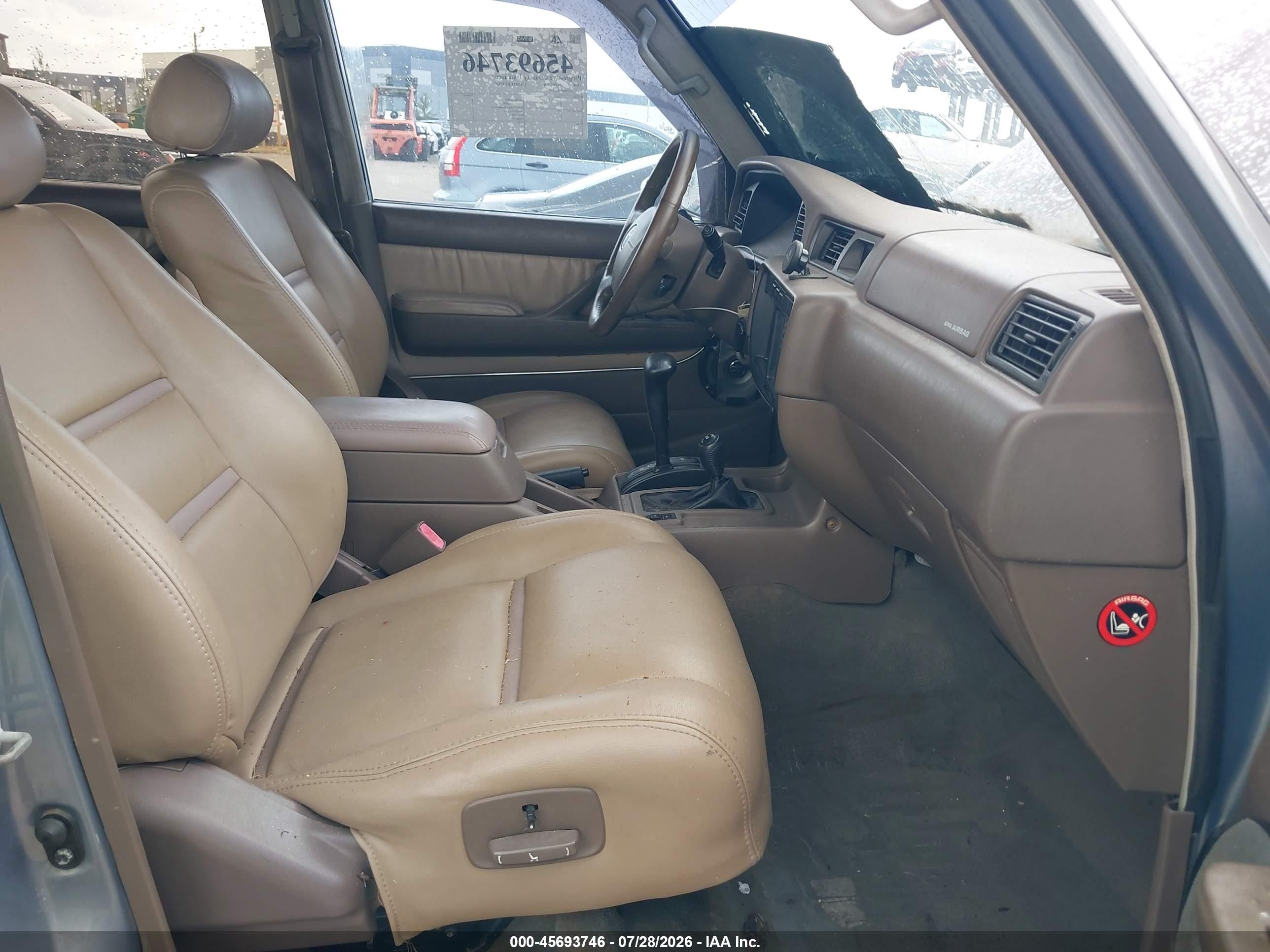 1996 Toyota Land Cruiser Hj85 Gray vin: JT3HJ85J5T0117775