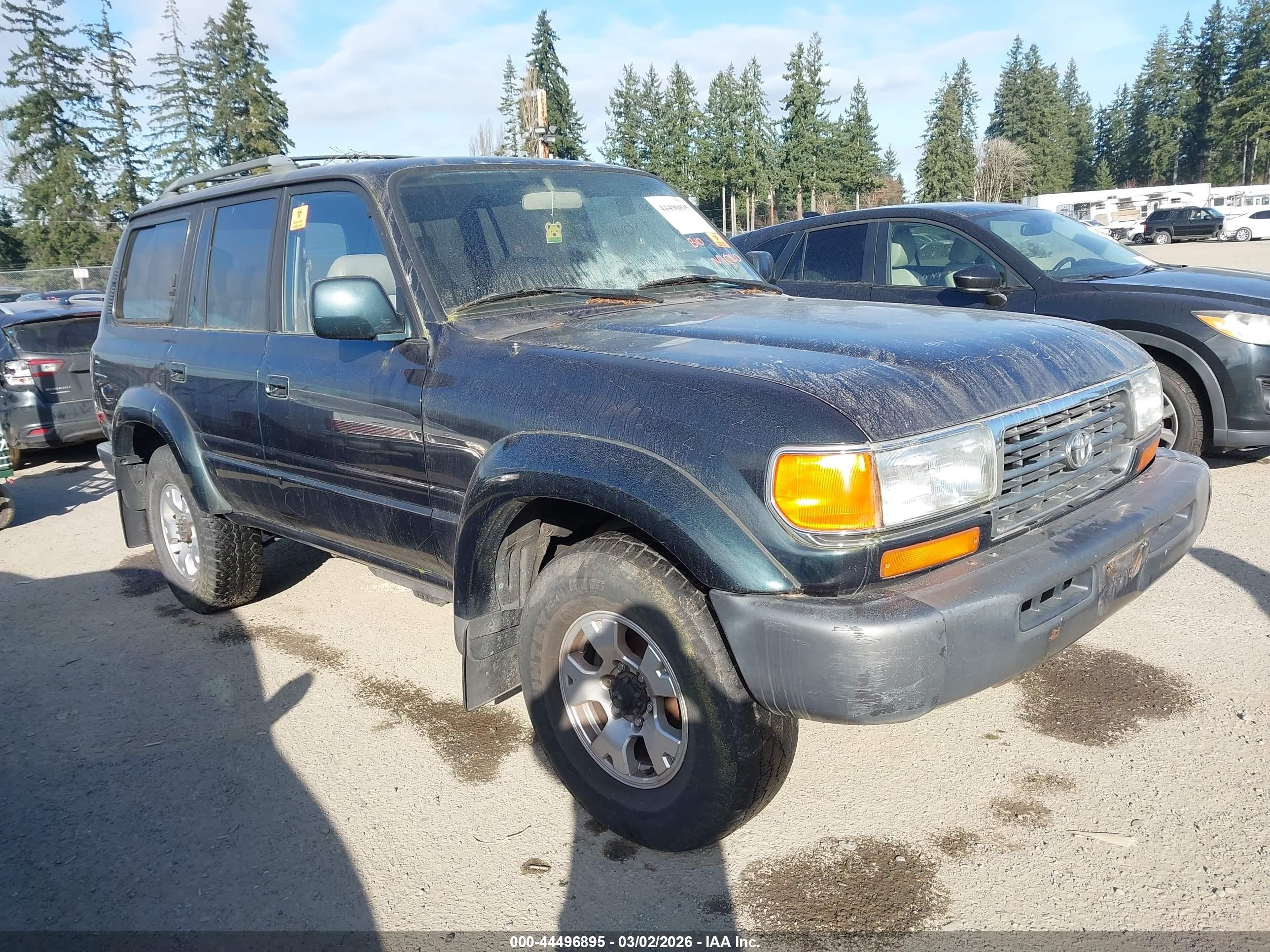 1997 Toyota Land Cruiser   Green vin: JT3HJ85J5V0170964