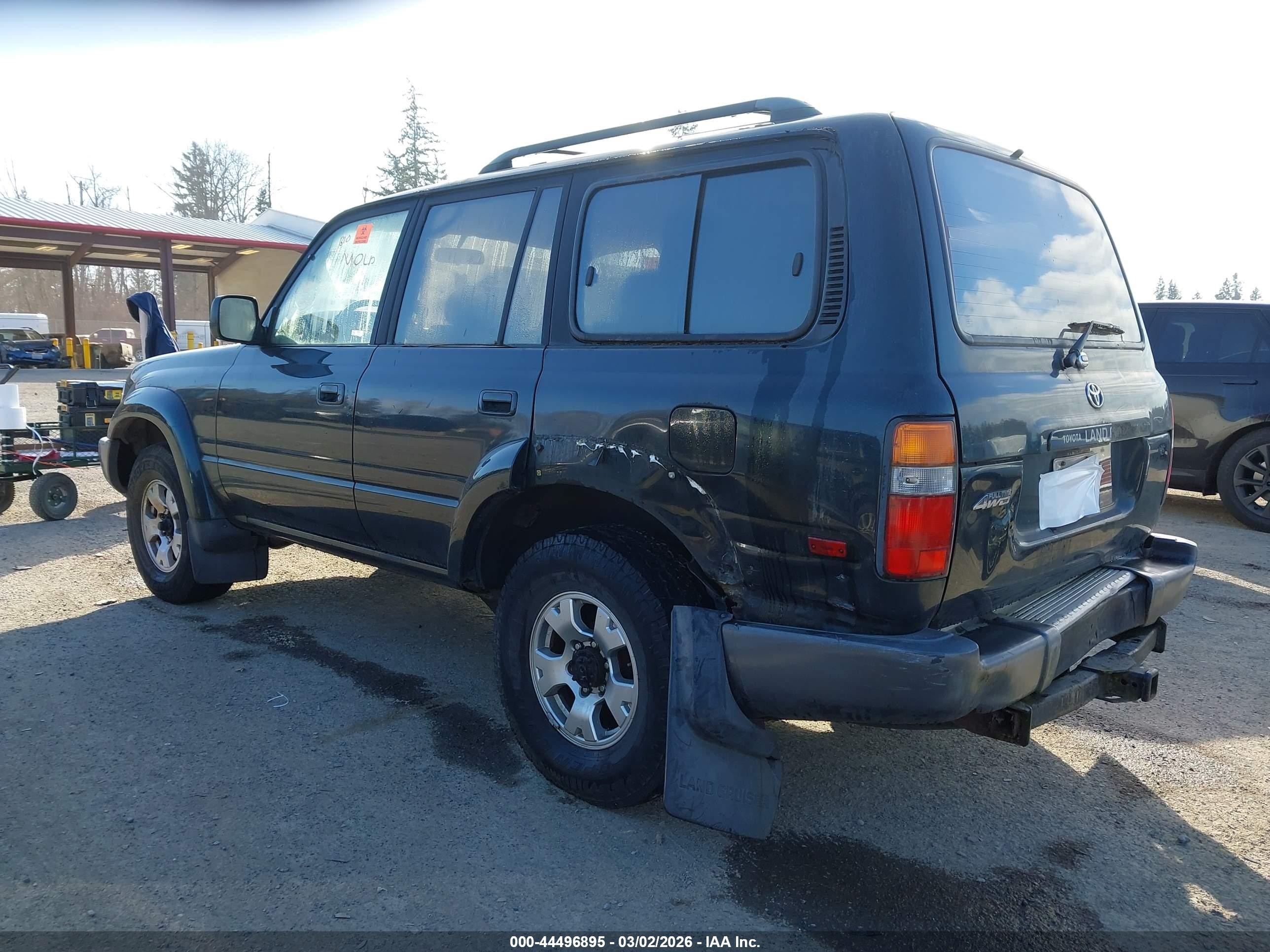 1997 Toyota Land Cruiser   Green vin: JT3HJ85J5V0170964