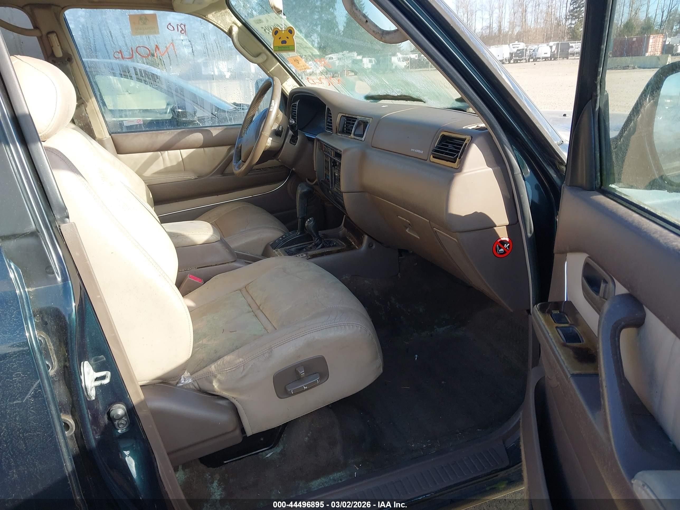 1997 Toyota Land Cruiser   Green vin: JT3HJ85J5V0170964