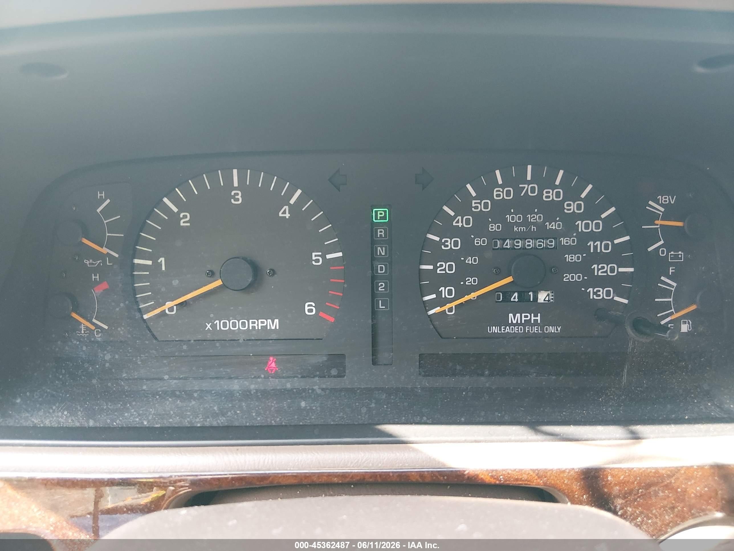 1997 Toyota Land Cruiser   White vin: JT3HJ85J5V0184783