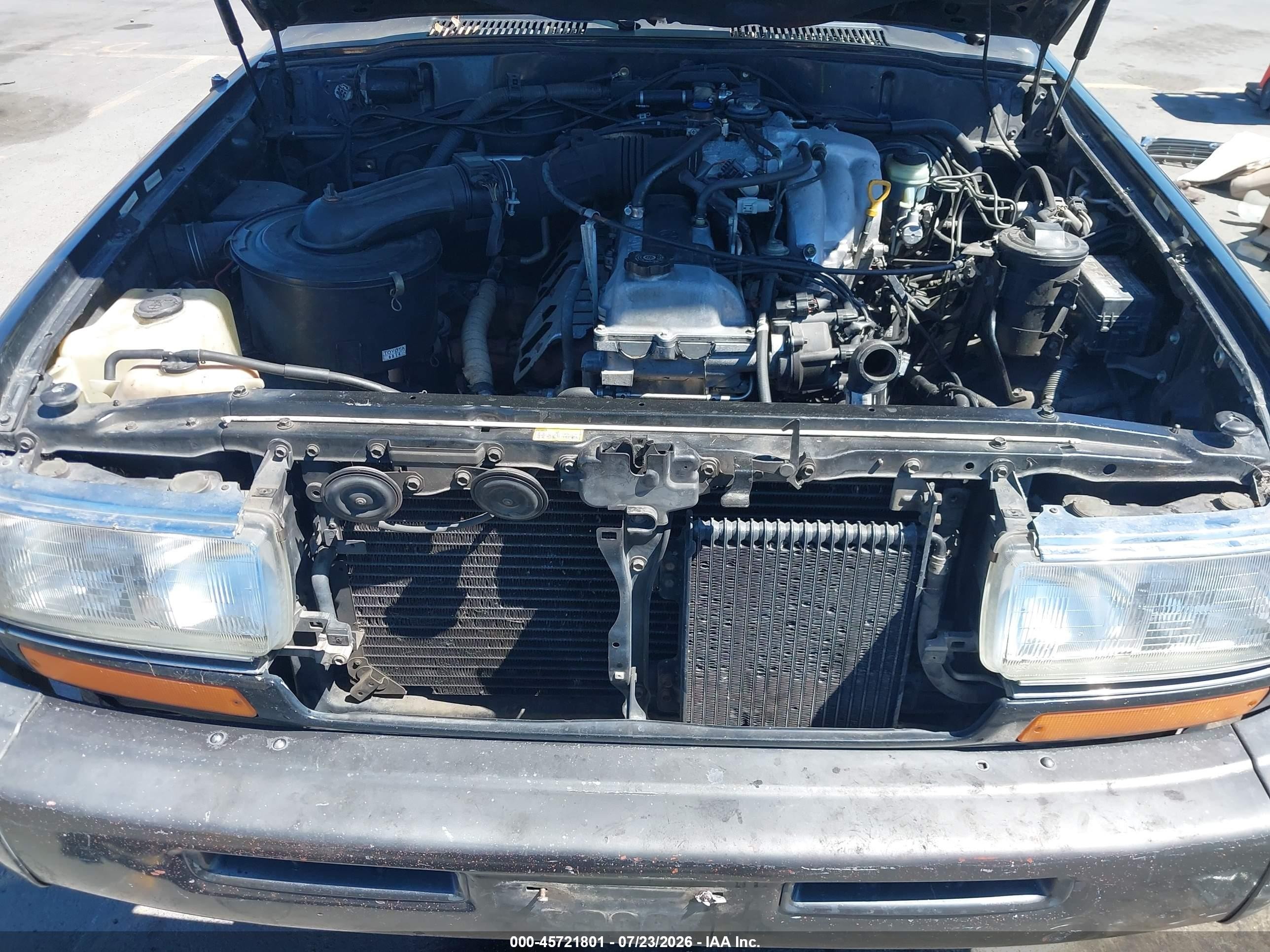 1996 Toyota Land Cruiser Hj85 Черный vin: JT3HJ85J8T0125661