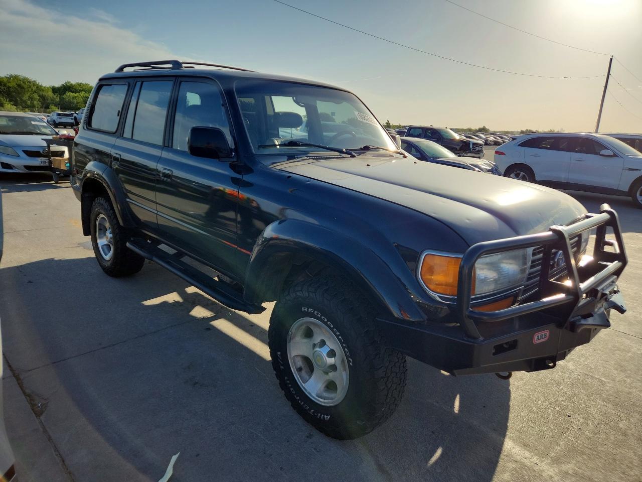 1996 Toyota Land Cruiser Hj85 Black vin: JT3HJ85J8T0136448
