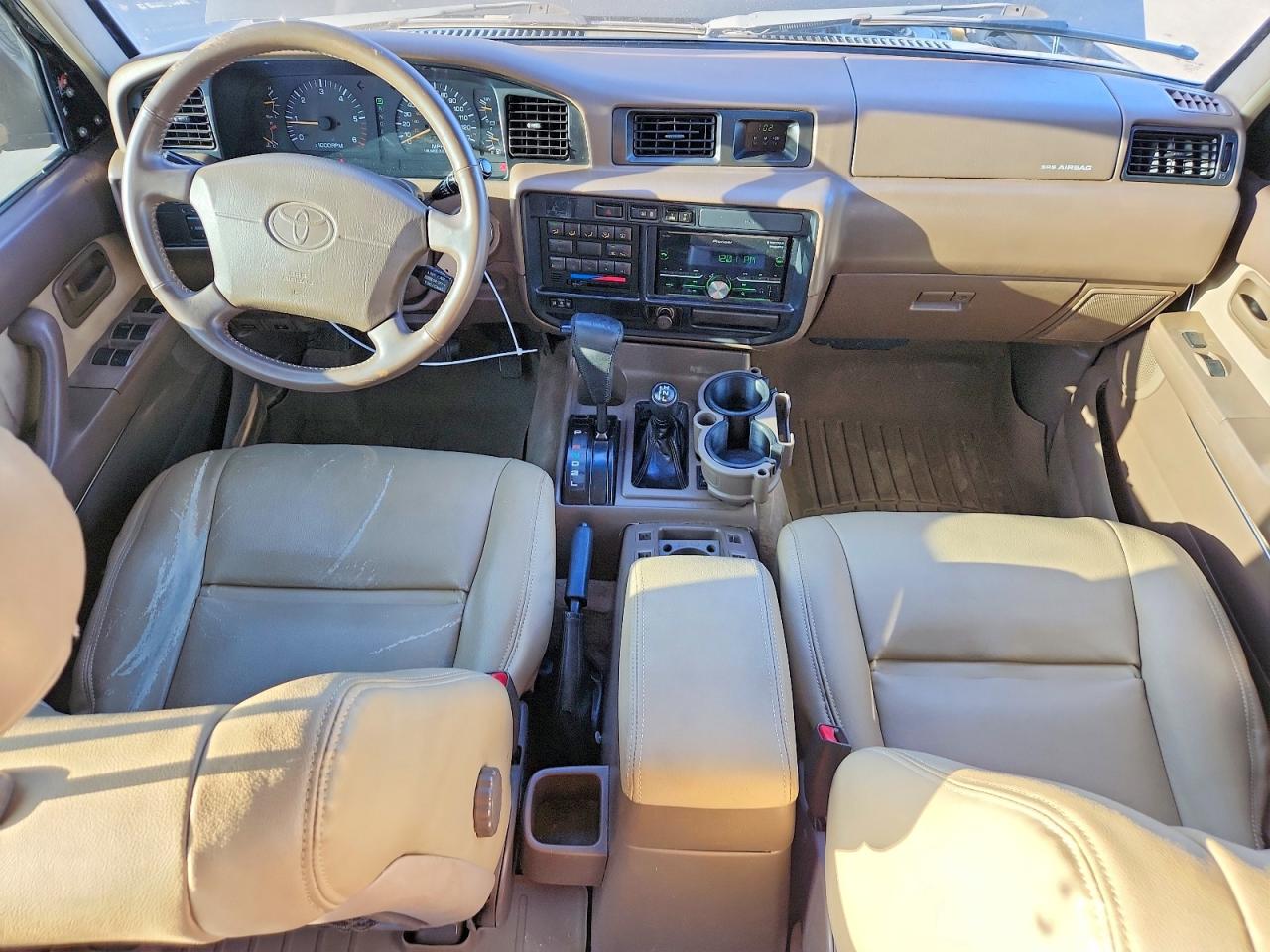1996 Toyota Land Cruiser Hj85 Black vin: JT3HJ85J8T0136448
