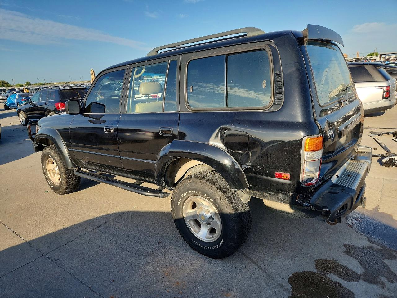 1996 Toyota Land Cruiser Hj85 Black vin: JT3HJ85J8T0136448