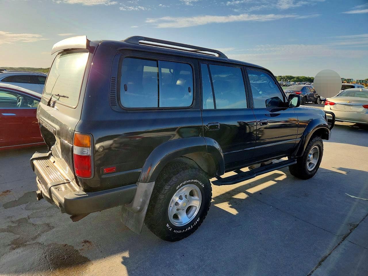 1996 Toyota Land Cruiser Hj85 Black vin: JT3HJ85J8T0136448