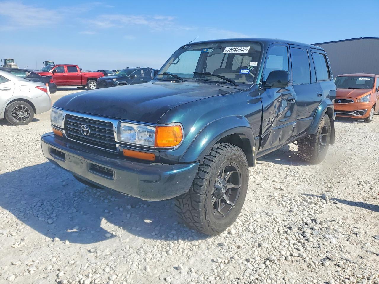 1996 Toyota Land Cruiser Hj85 Green vin: JT3HJ85J8T0145392