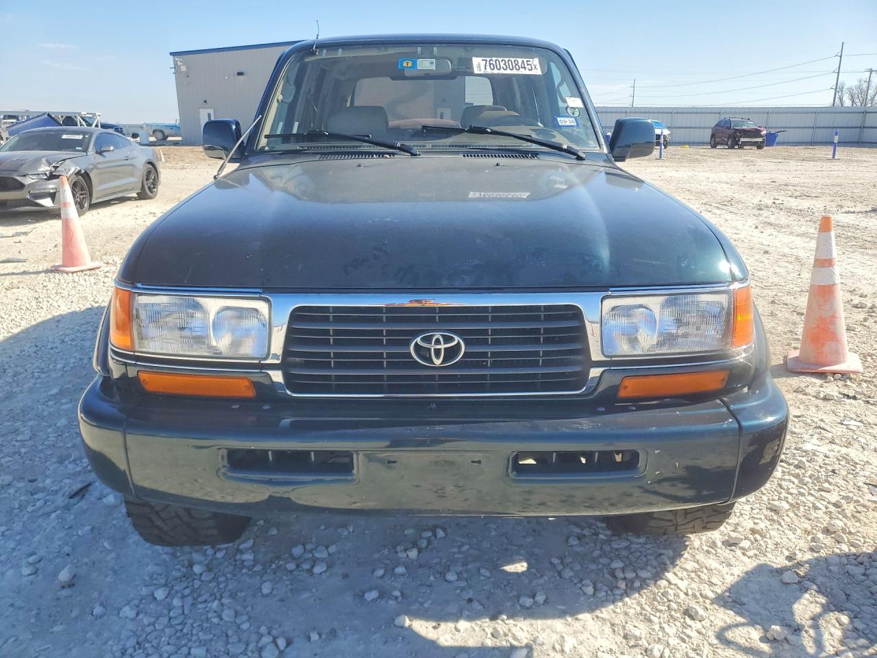 1996 Toyota Land Cruiser Hj85 Green vin: JT3HJ85J8T0145392