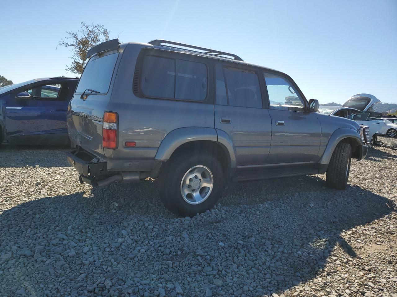 1996 Toyota Land Cruiser Hj85 Blue vin: JT3HJ85J9T0147569