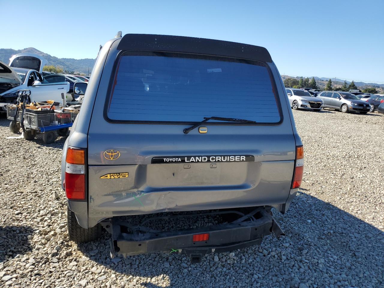 1996 Toyota Land Cruiser Hj85 Blue vin: JT3HJ85J9T0147569