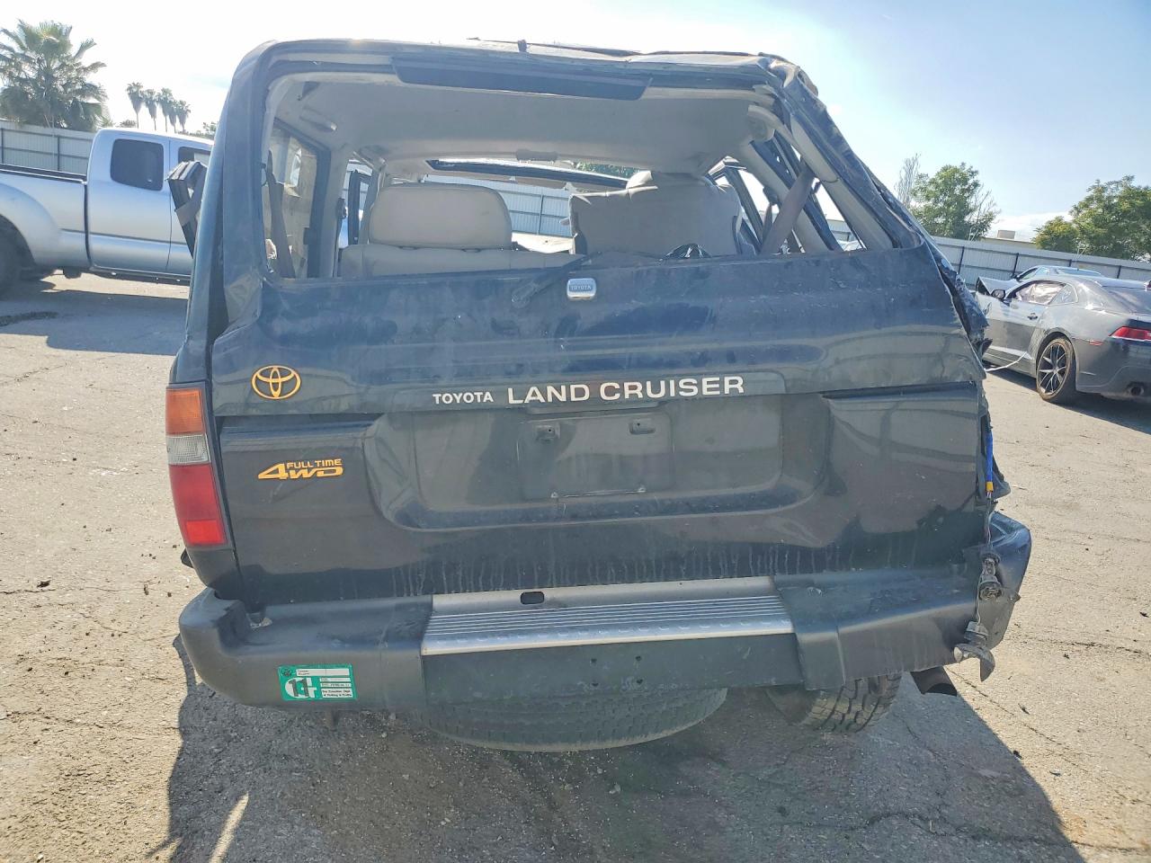 1996 Toyota Land Cruiser Base Black vin: JT3HJ85JXT0122101