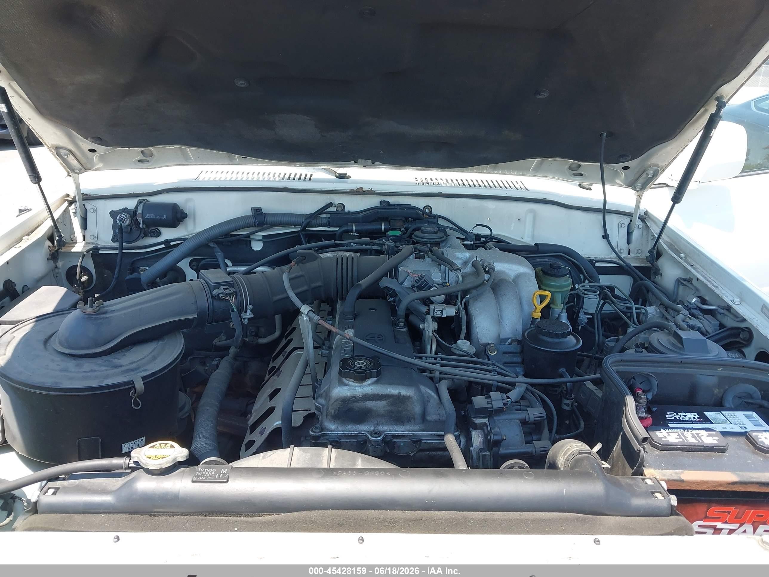 1996 Toyota Land Cruiser Hj85 White vin: JT3HJ85JXT0124334