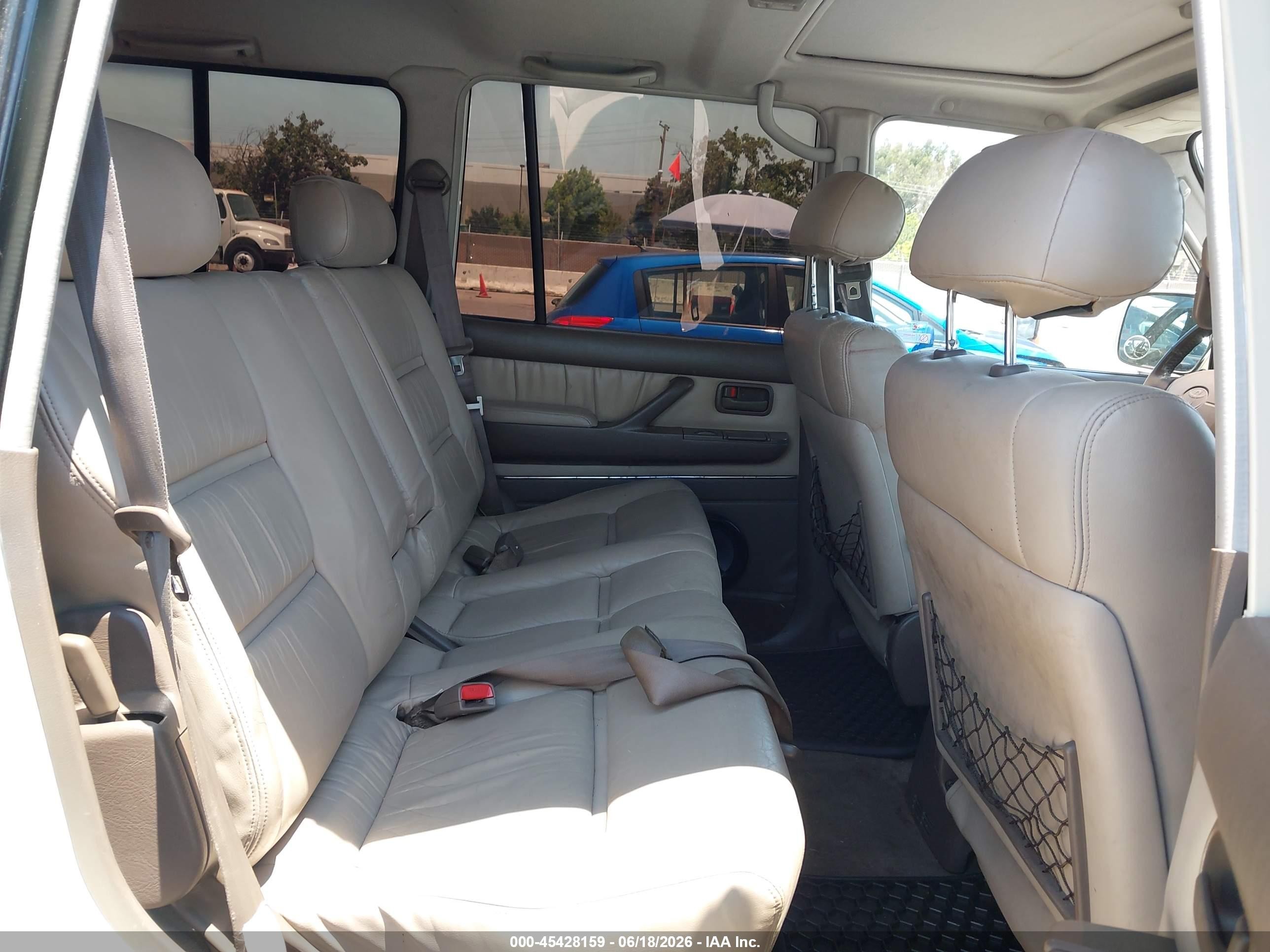 1996 Toyota Land Cruiser Hj85 White vin: JT3HJ85JXT0124334
