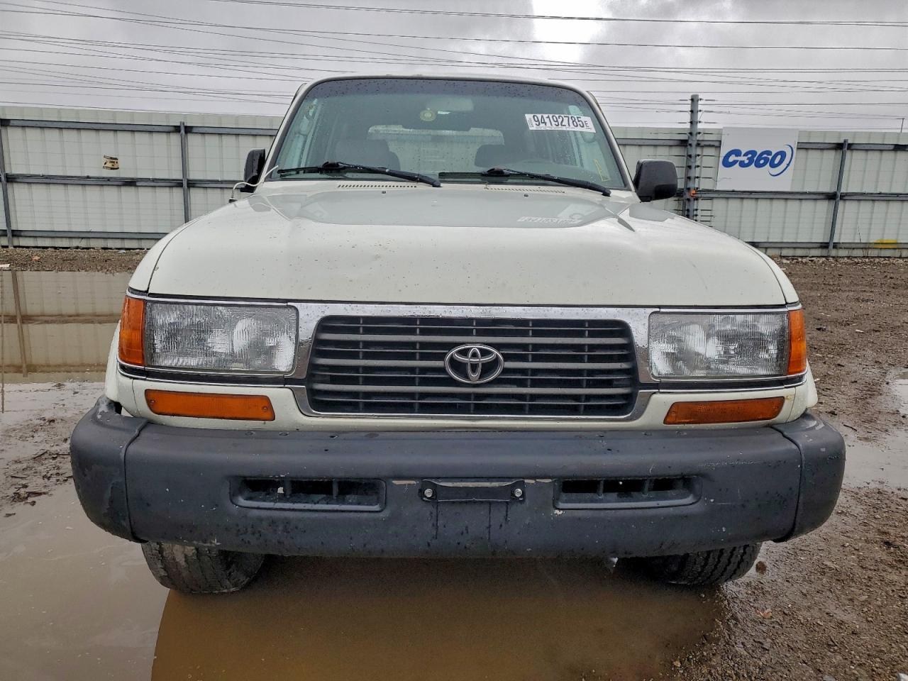 1996 Toyota Land Cruiser Hj85 White vin: JT3HJ85JXT0134409