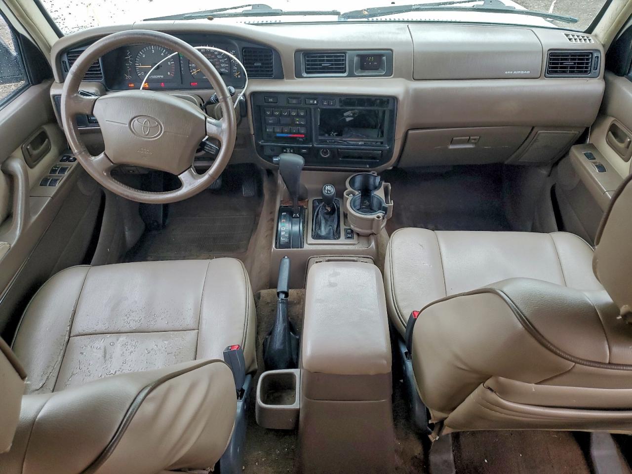 1996 Toyota Land Cruiser Hj85 White vin: JT3HJ85JXT0134409