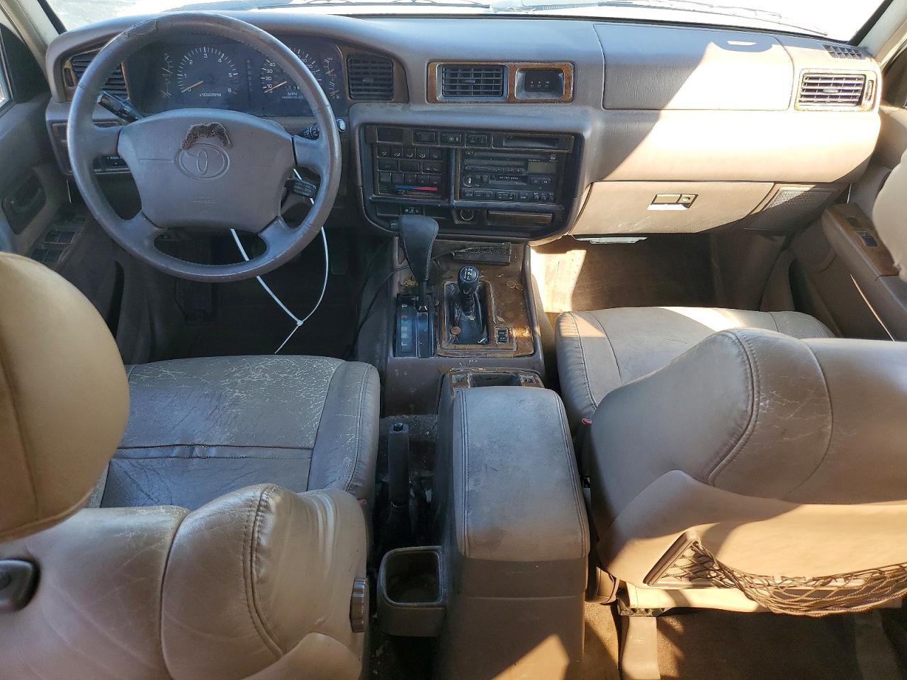 1996 Toyota Land Cruiser Base White vin: JT3HJ85JXT0141084