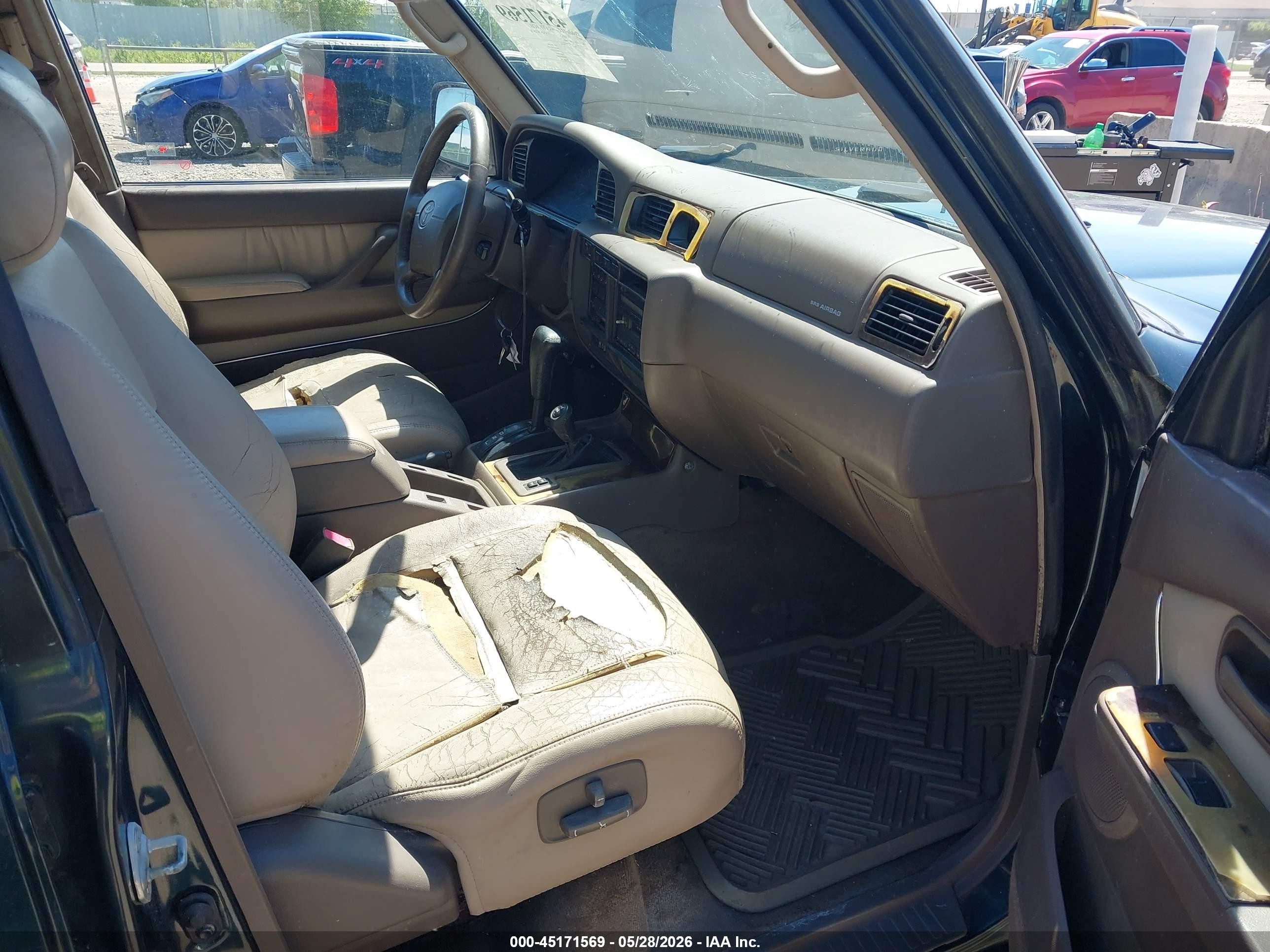 1997 Toyota Land Cruiser   Green vin: JT3HJ85JXV0179689
