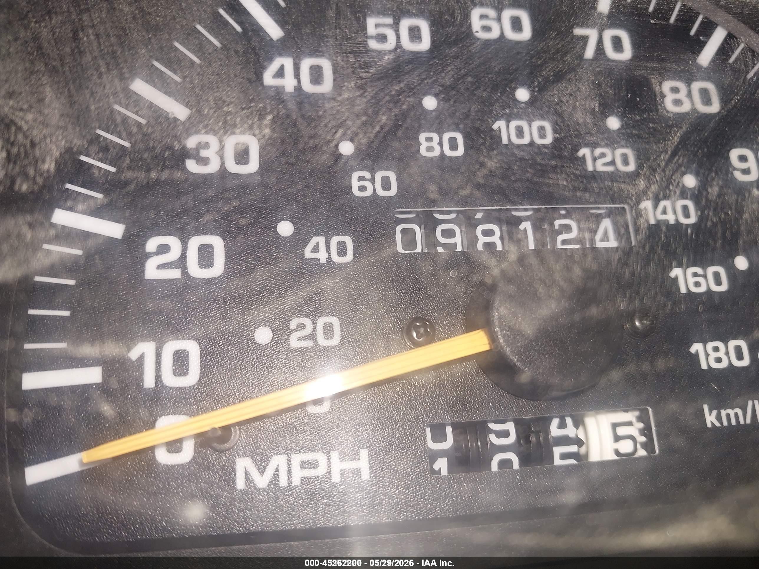 1997 Toyota 4runner   Gray vin: JT3HM84R0V0024731