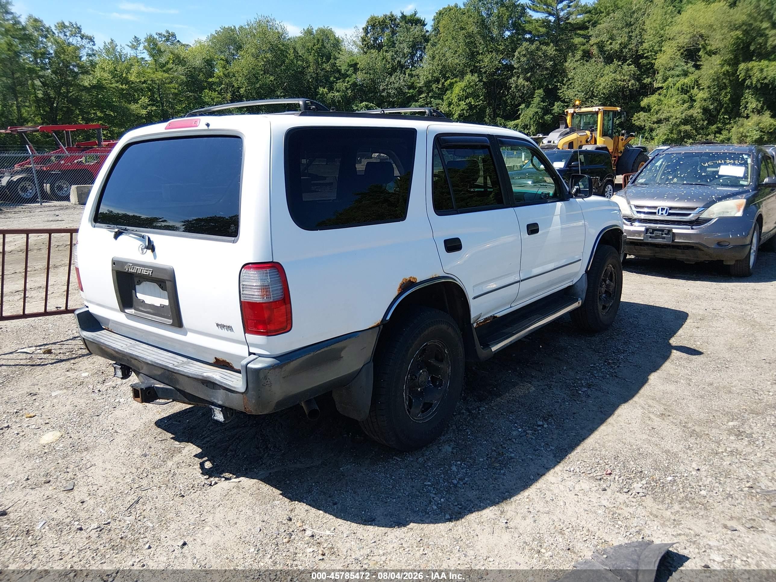 1997 Toyota 4runner   White vin: JT3HM84R2V0022883