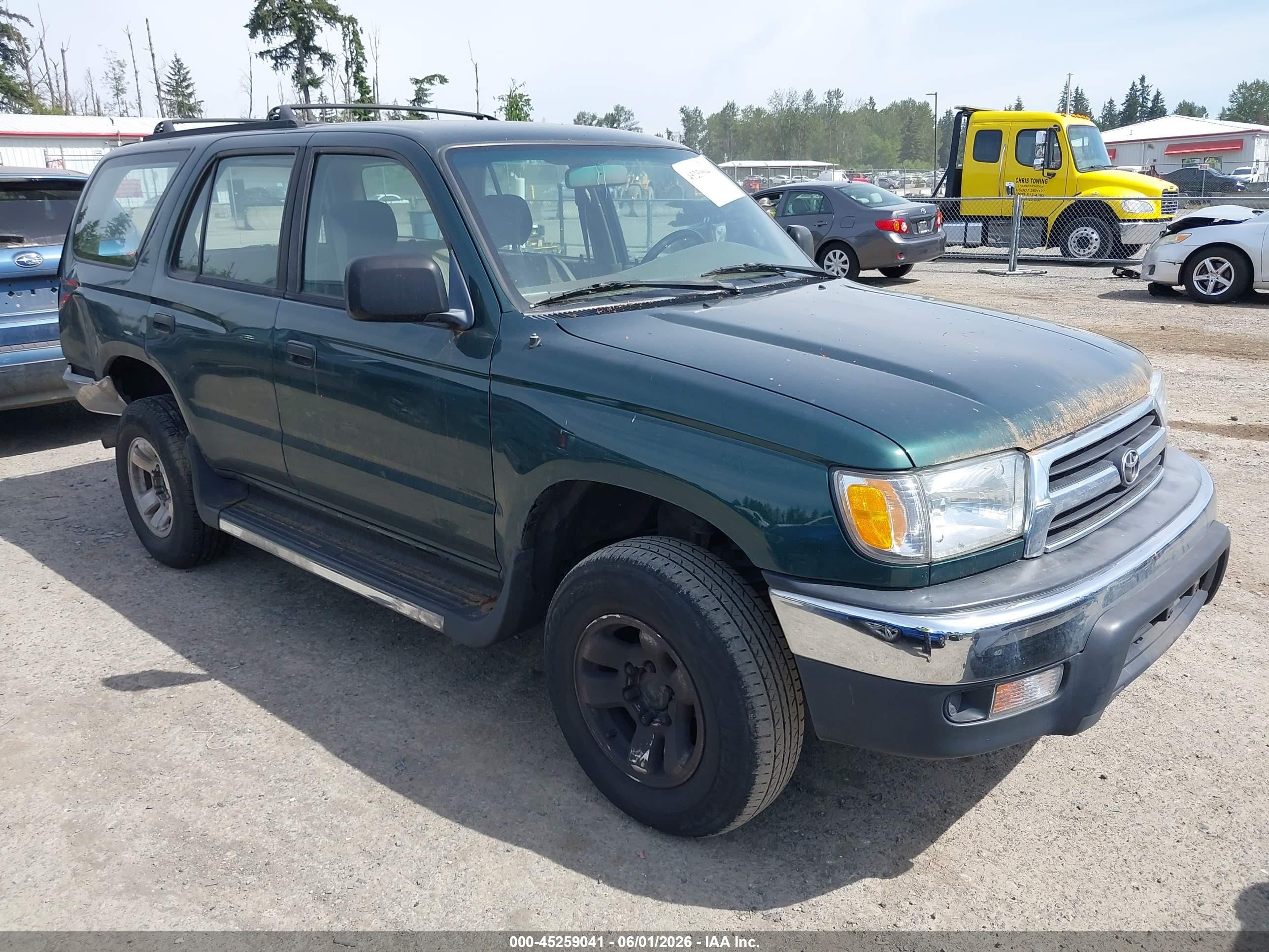 1999 Toyota 4runner   Green vin: JT3HM84R5X0032259