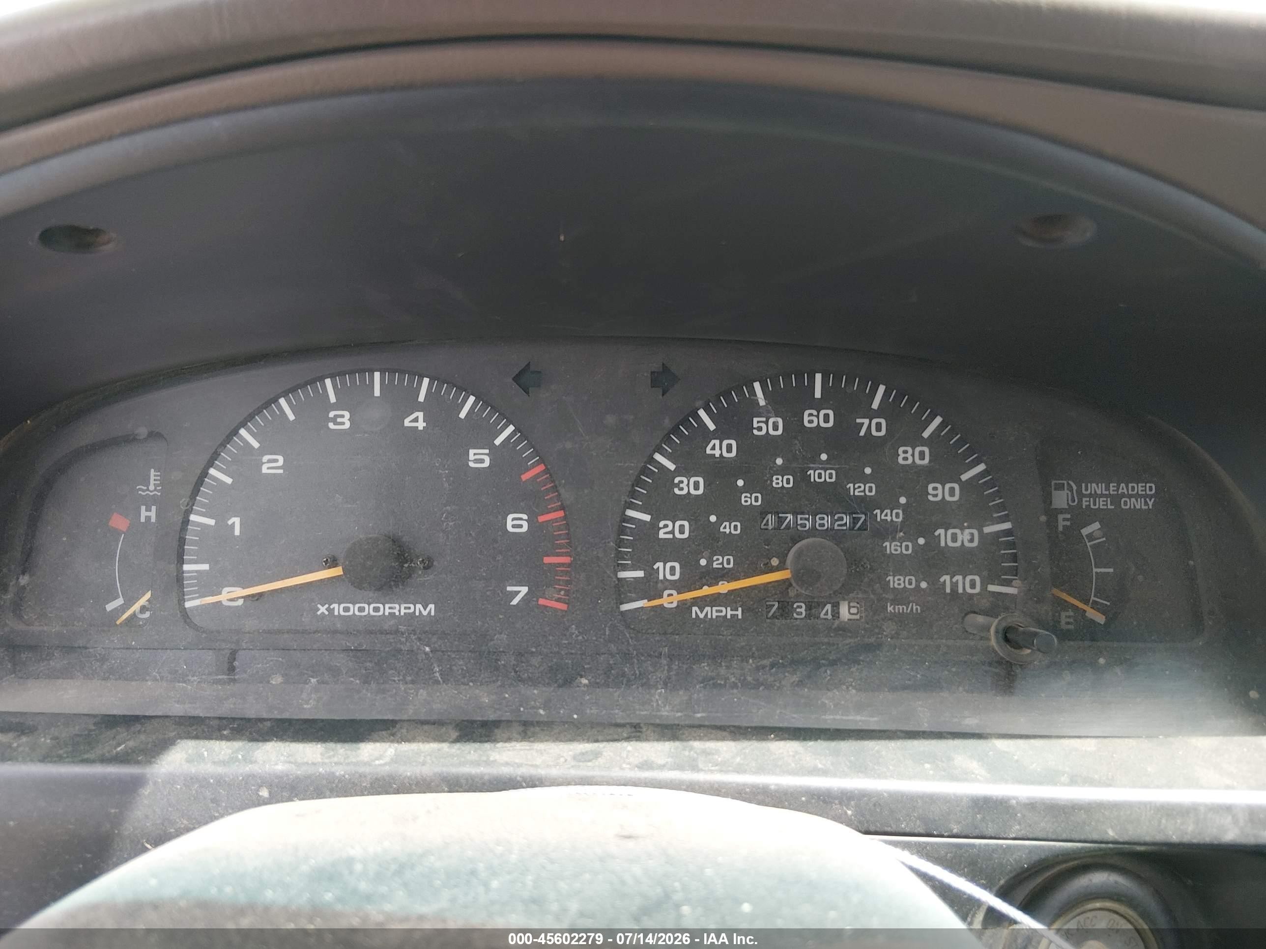 1996 Toyota 4runner Sr5 Beige vin: JT3HM84R7T0013013