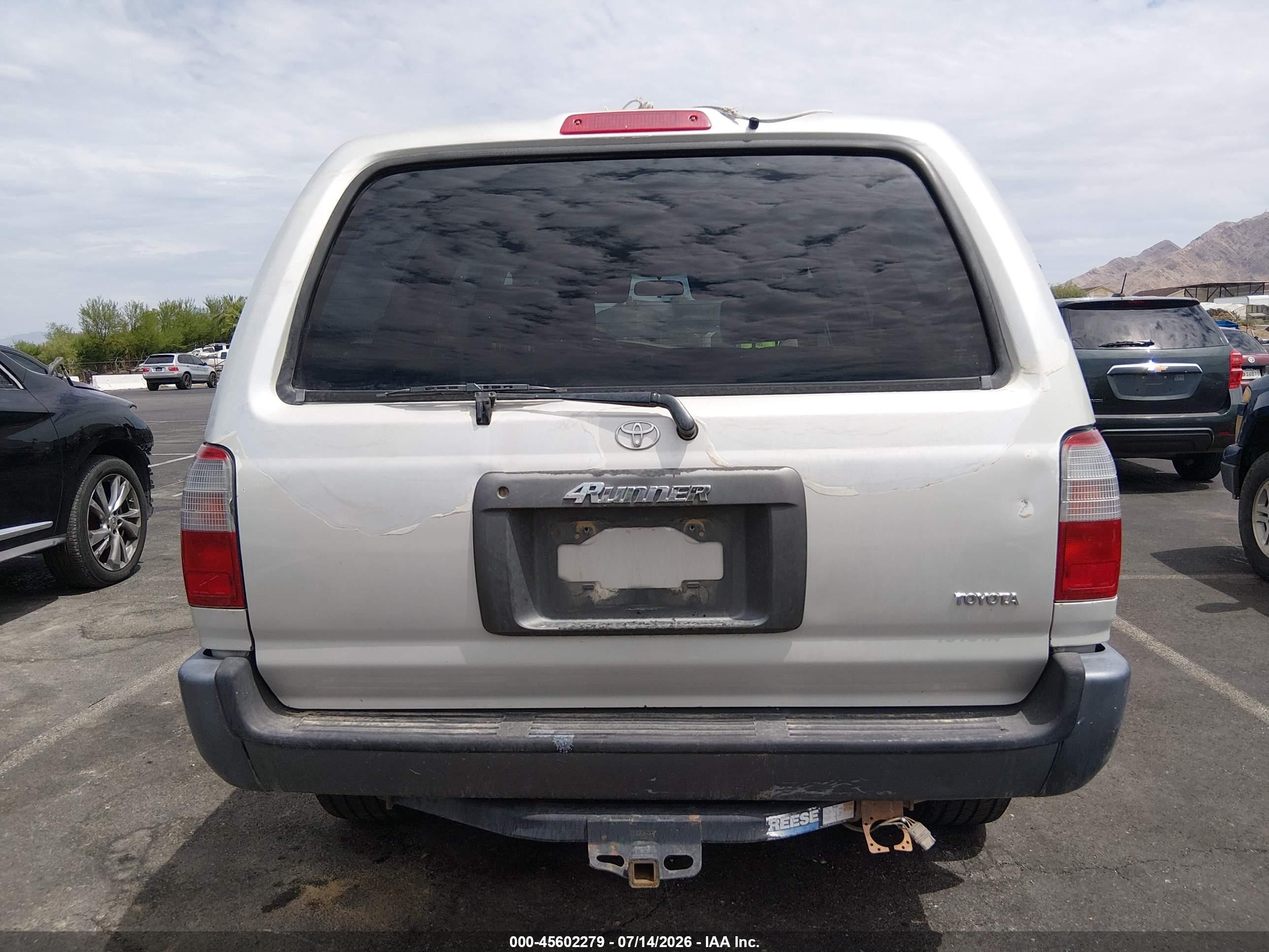 1996 Toyota 4runner Sr5 Beige vin: JT3HM84R7T0013013