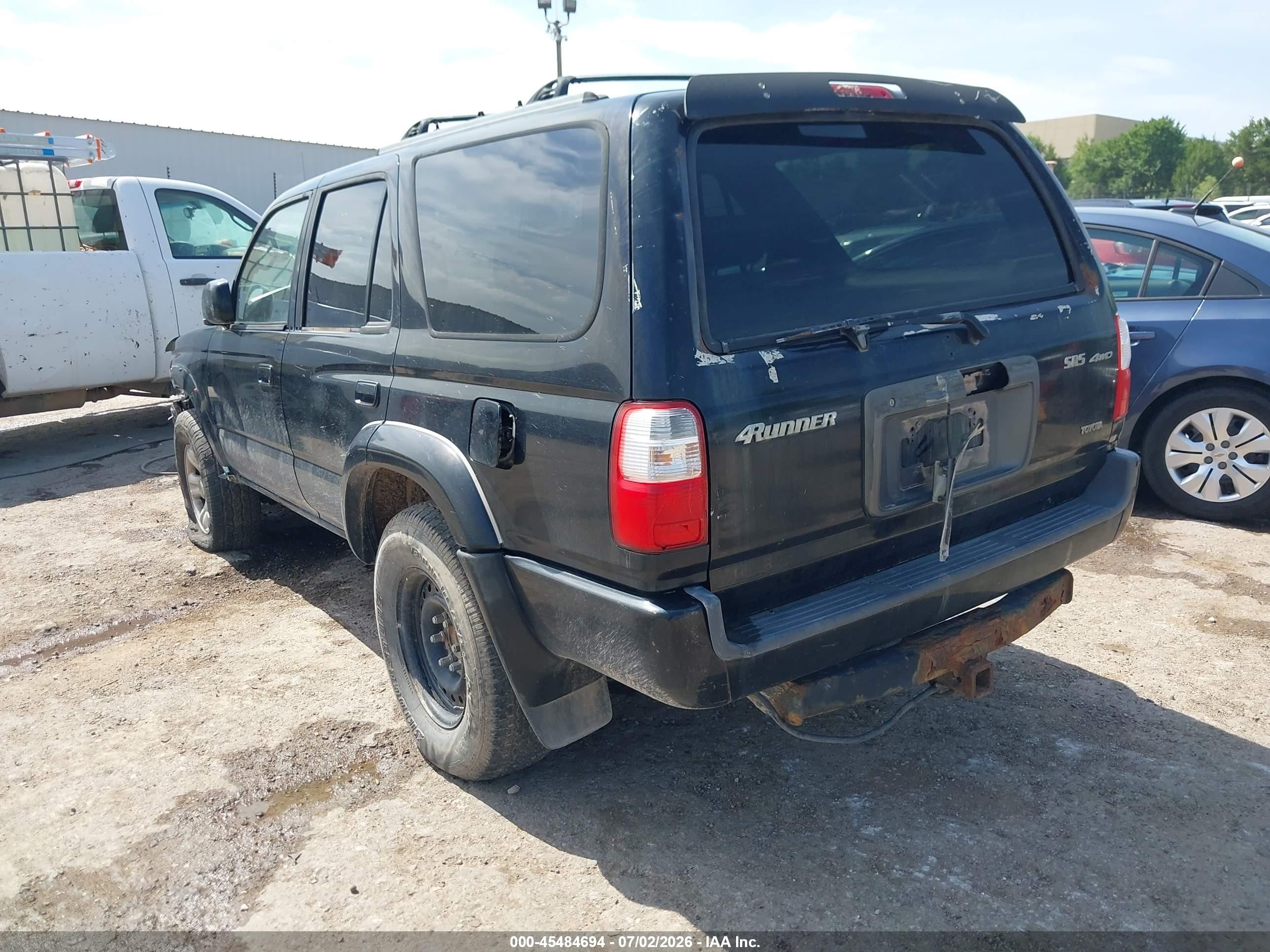 2001 Toyota 4runner Sr5 V6 Black vin: JT3HN86R010332230