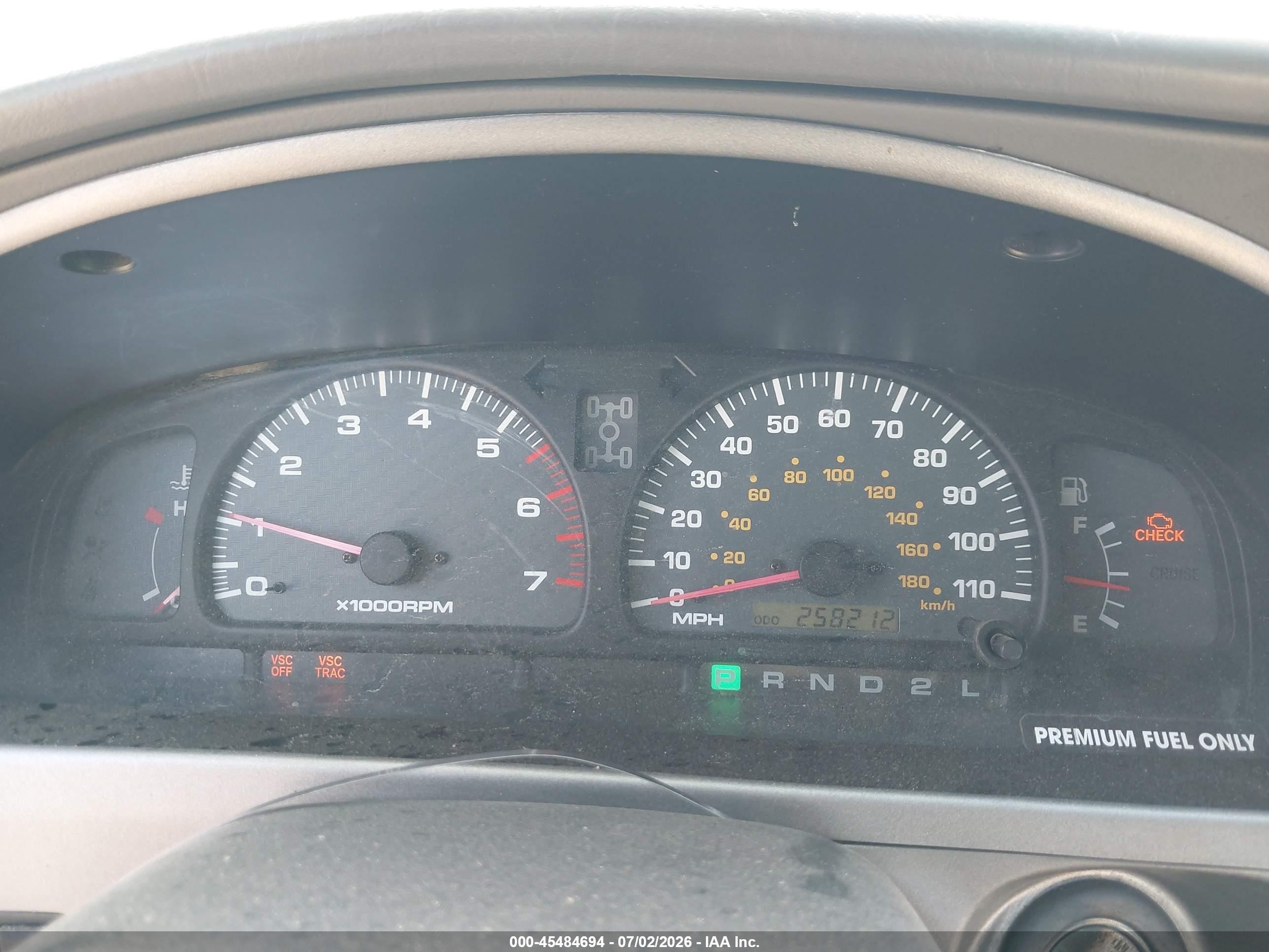 2001 Toyota 4runner Sr5 V6 Black vin: JT3HN86R010332230