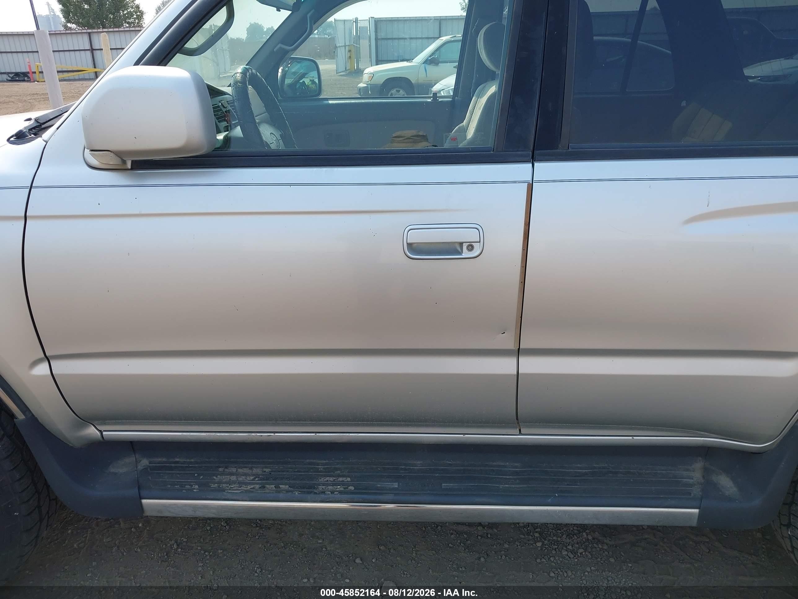 2001 Toyota 4runner Sr5 V6 Silver vin: JT3HN86R010336309
