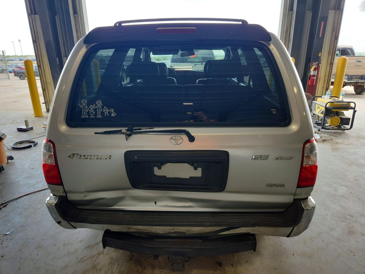 2001 Toyota 4runner Sr5 Silver vin: JT3HN86R010345186