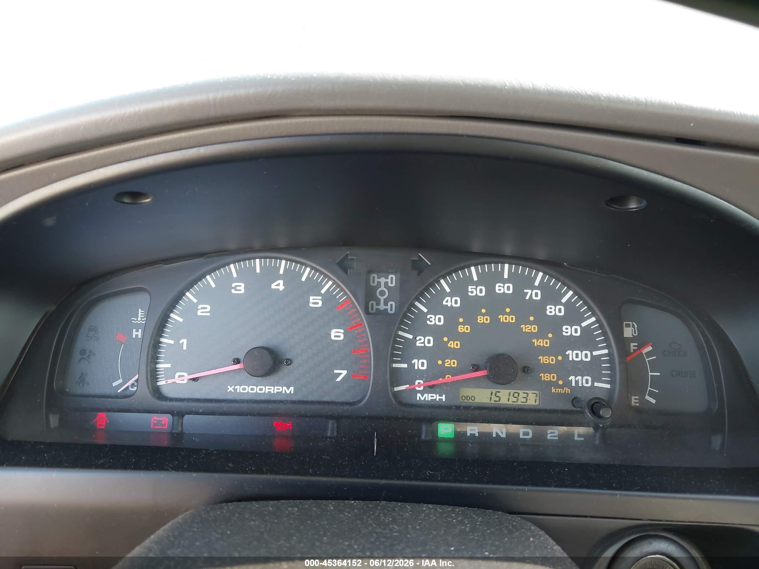 2001 Toyota 4runner Sr5 V6 Black vin: JT3HN86R010351649