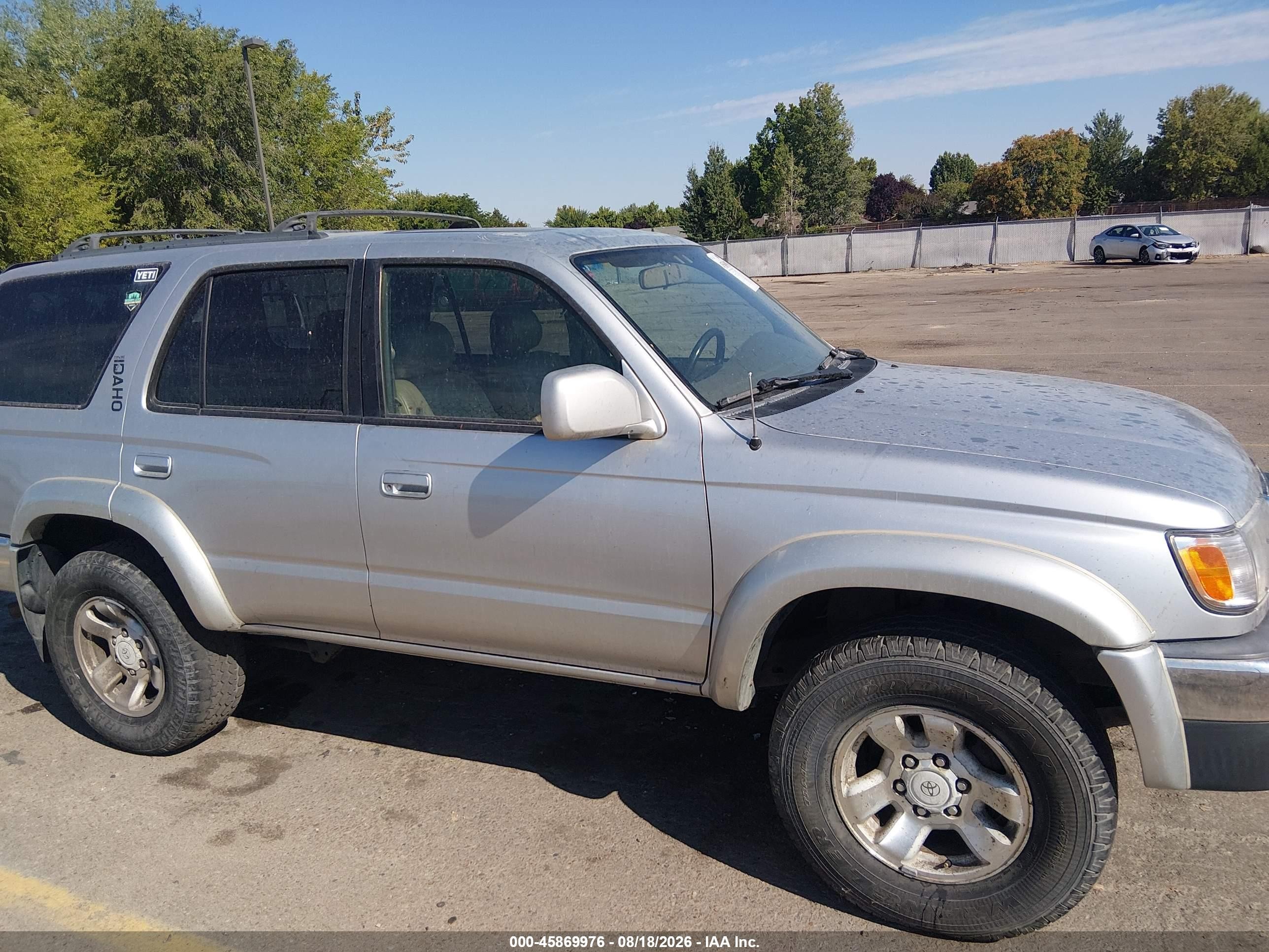 2001 Toyota 4runner Sr5 V6 Gray vin: JT3HN86R010352803